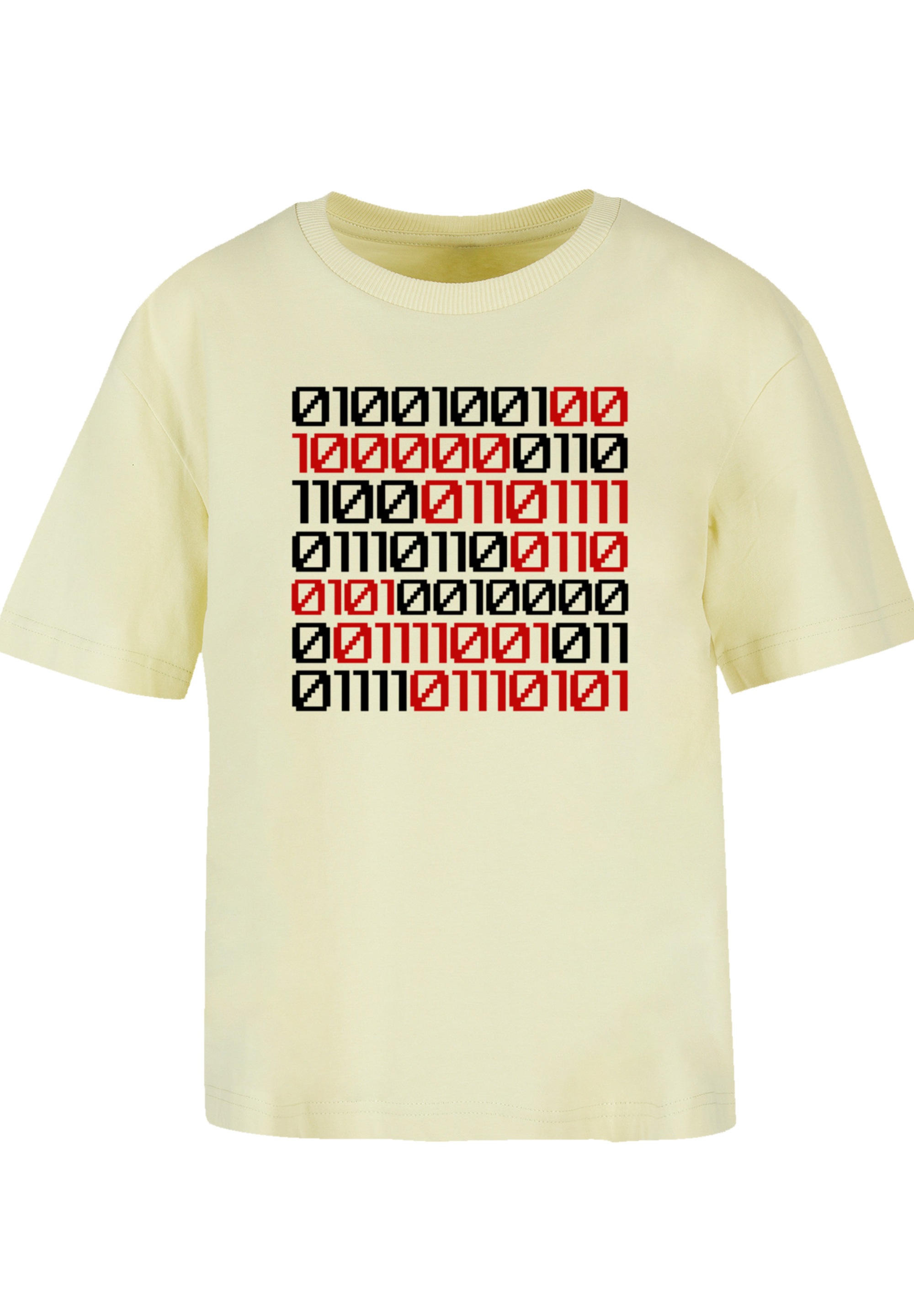 F4NT4STIC T-Shirt »I love you 01001001 Binary Code Valentinstag«, Premium Qualität