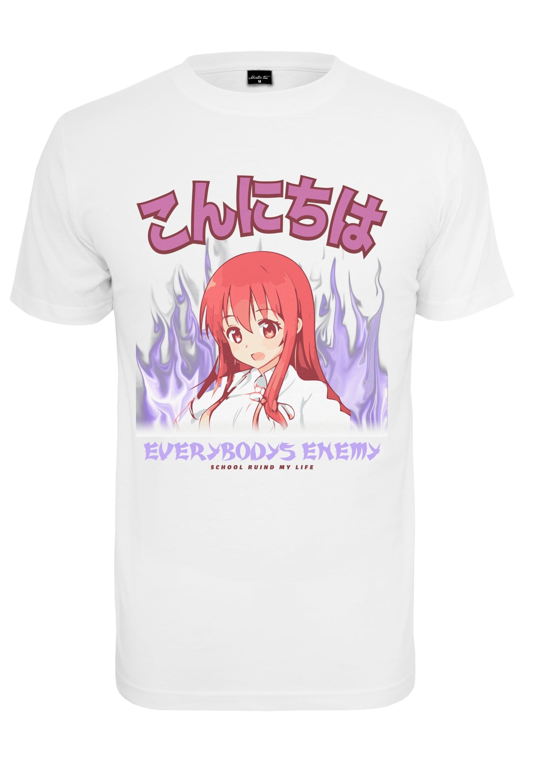 MisterTee T-Shirt "MisterTee Herren Everybodys Enemy Tee" günstig online kaufen