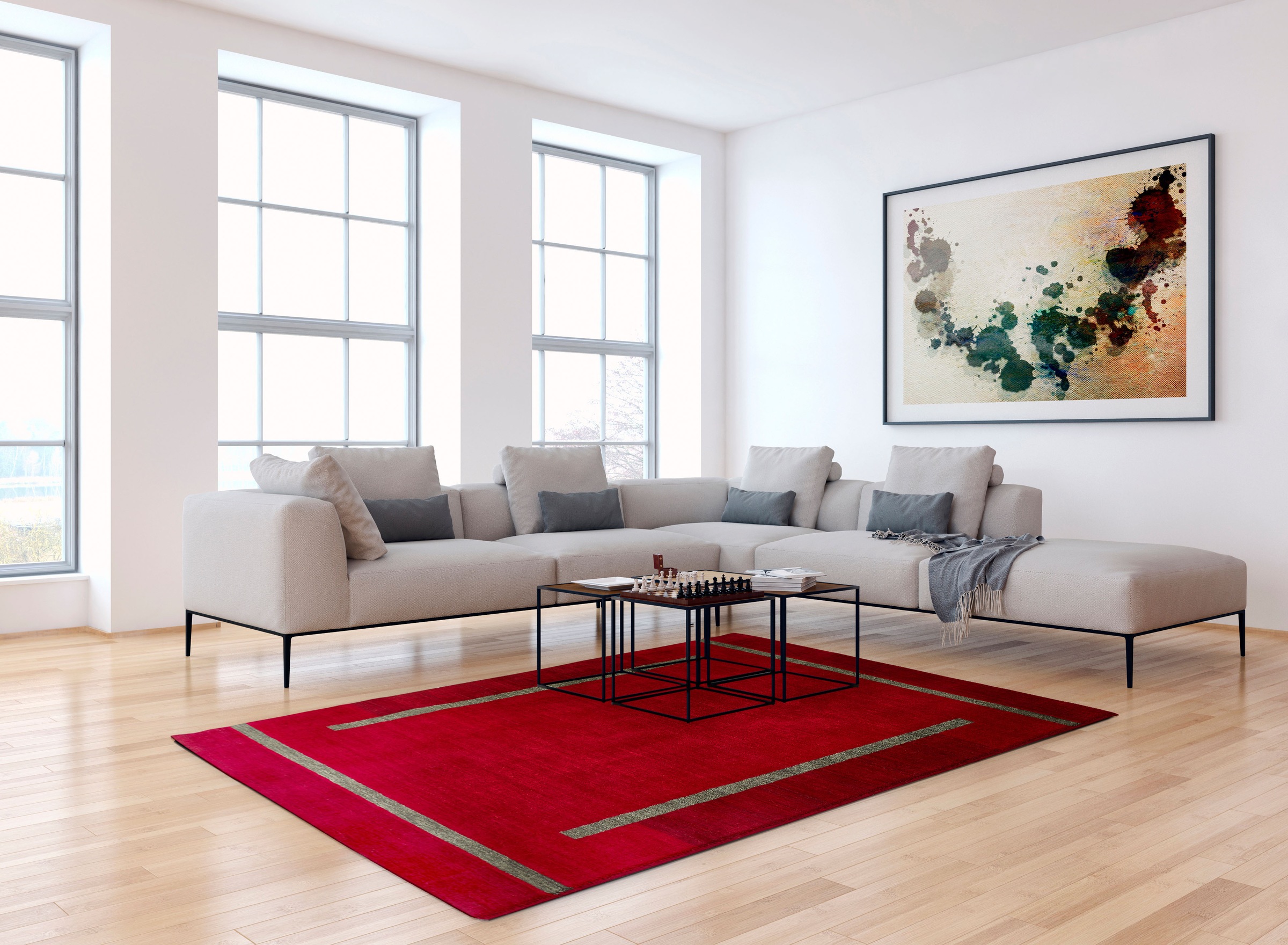 LUXOR living Wollteppich "Rosario" rechteckig 10 mm Höhe reine Wolle, handg günstig online kaufen