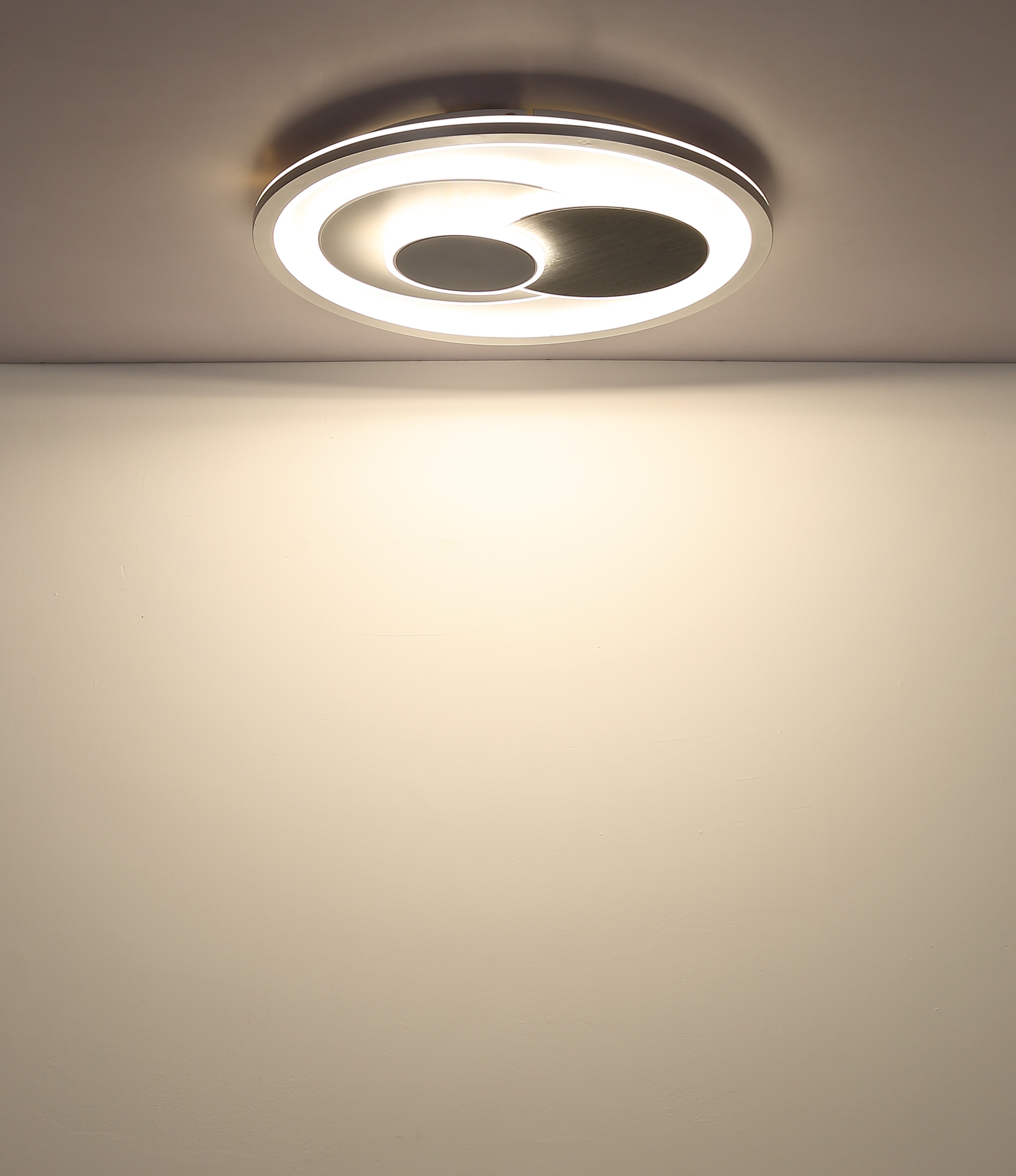 GLOBO LIGHTING Deckenleuchte »RUIZ I« LED-Modul 1 Stk. warmweiß - kaltweiß Deckenlampe Wohnzimmer-Leuchte Schlafzimmer-Leuchte Flur Küche