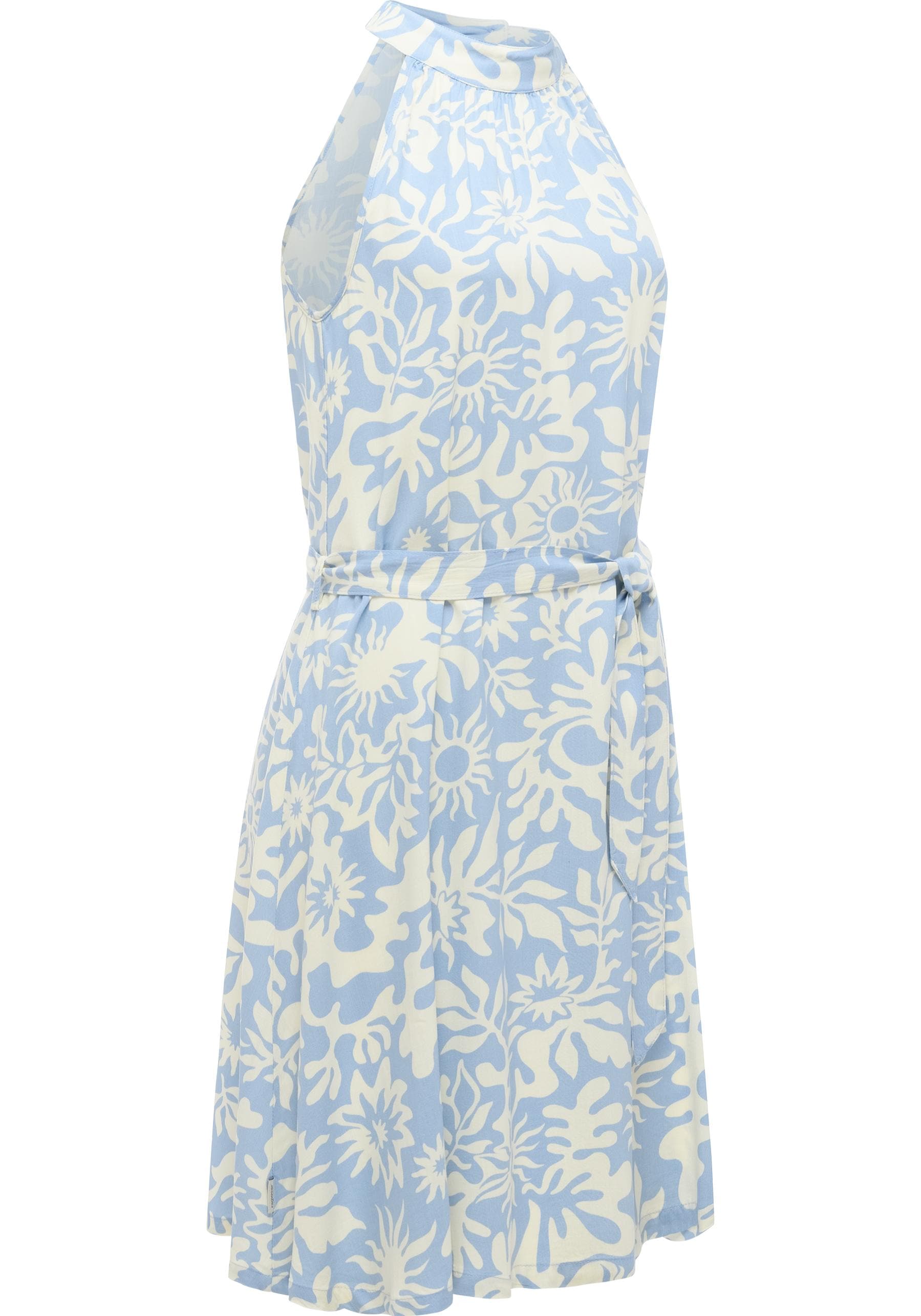 Ragwear A-Linien-Kleid »Angylee Print YOUMODO« Eingrifftaschen Leichtes Sommerkleid mit Bindegürtel