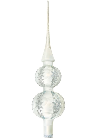 Krebs Glas Lauscha Christbaumspitze »KGL03383 Weihnachtsd...