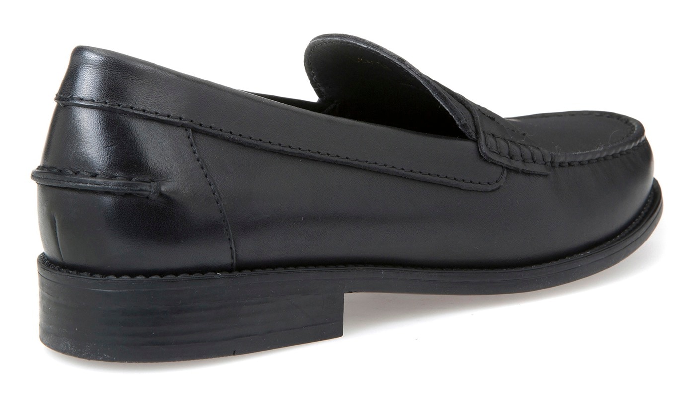 Geox Mokassin, Business Schuh, Loafer mit Blockabsatz