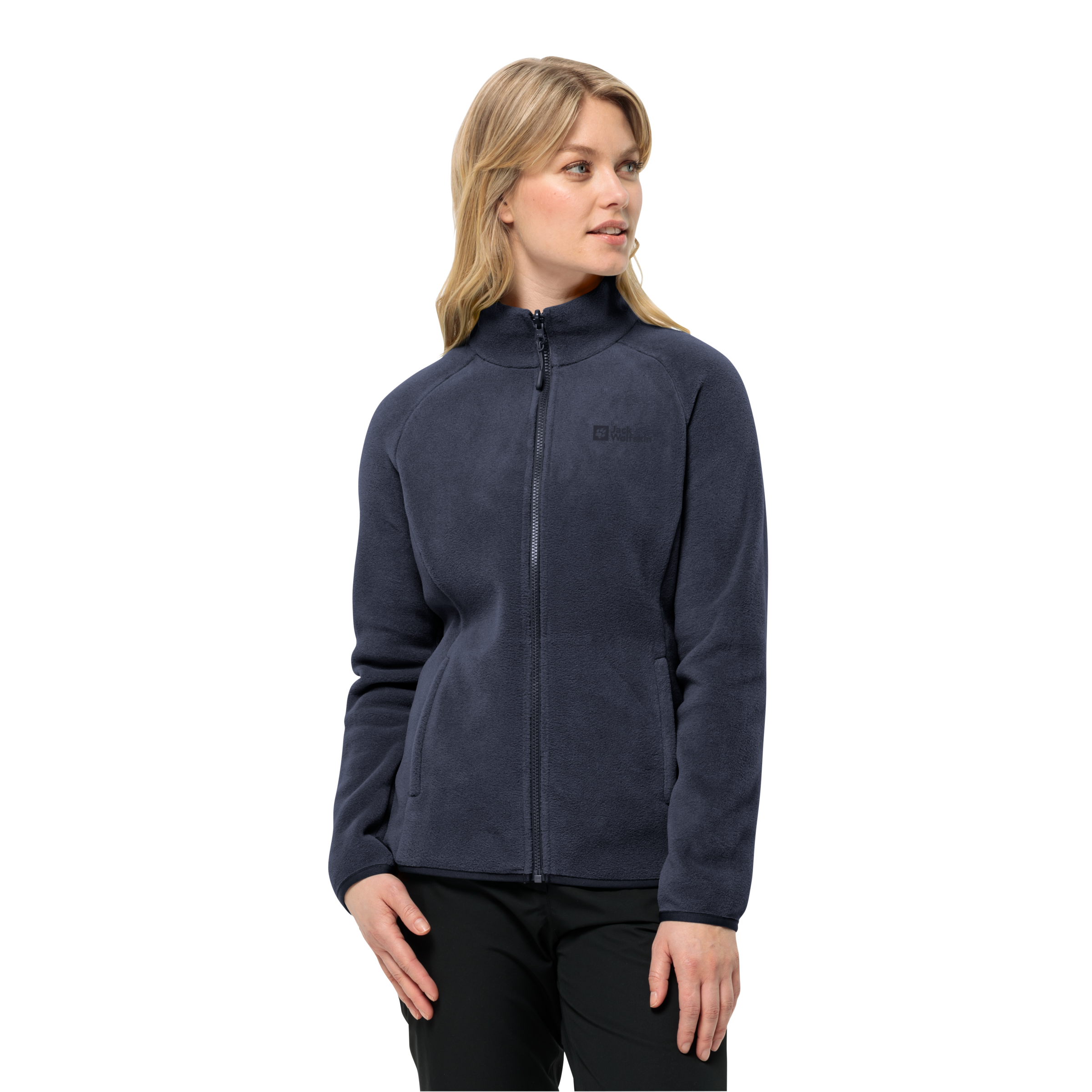 Jack Wolfskin Fleecejacke "MOONRISE FZ W", Atmungsaktiv, leicht, Übergangsj günstig online kaufen