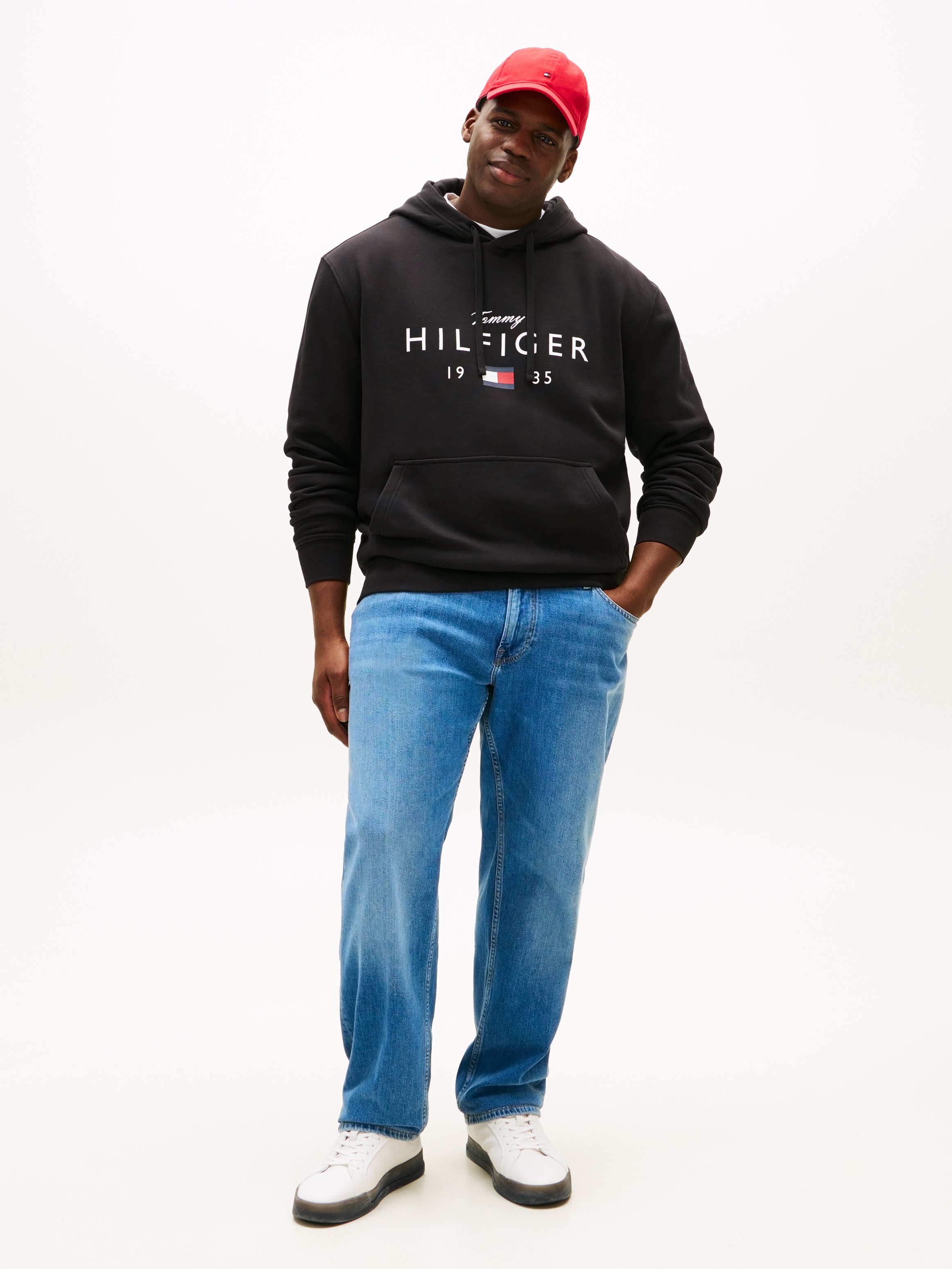 Thumbnail - Tommy Hilfiger Big & Tall Gerade Jeans "BT-MADISON" mit Fade-Effekten, regular fit, gerades Bein, Große Größen