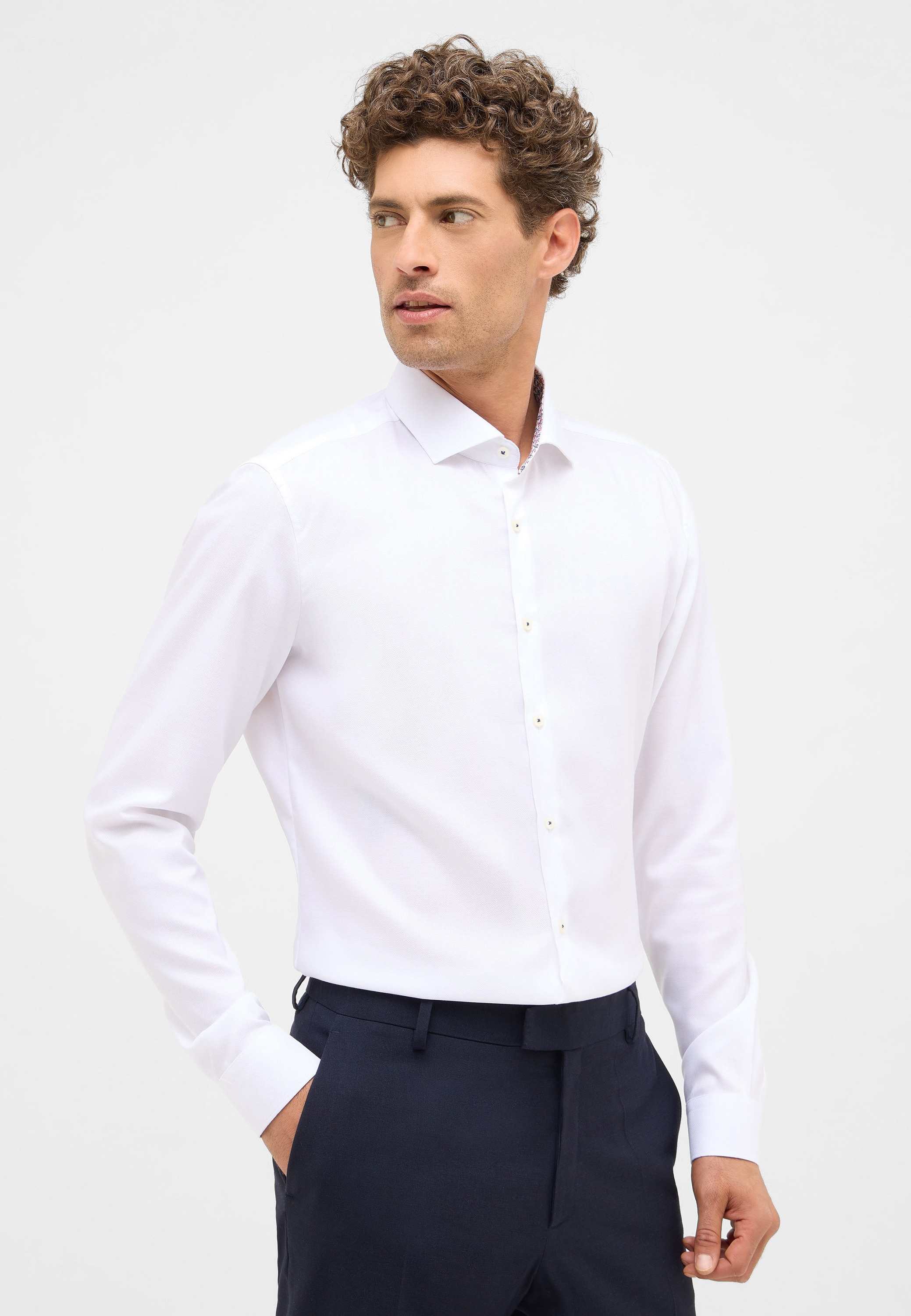 Eterna Langarmhemd "SUPER SLIM", EASY IRON (bügelleicht) günstig online kaufen