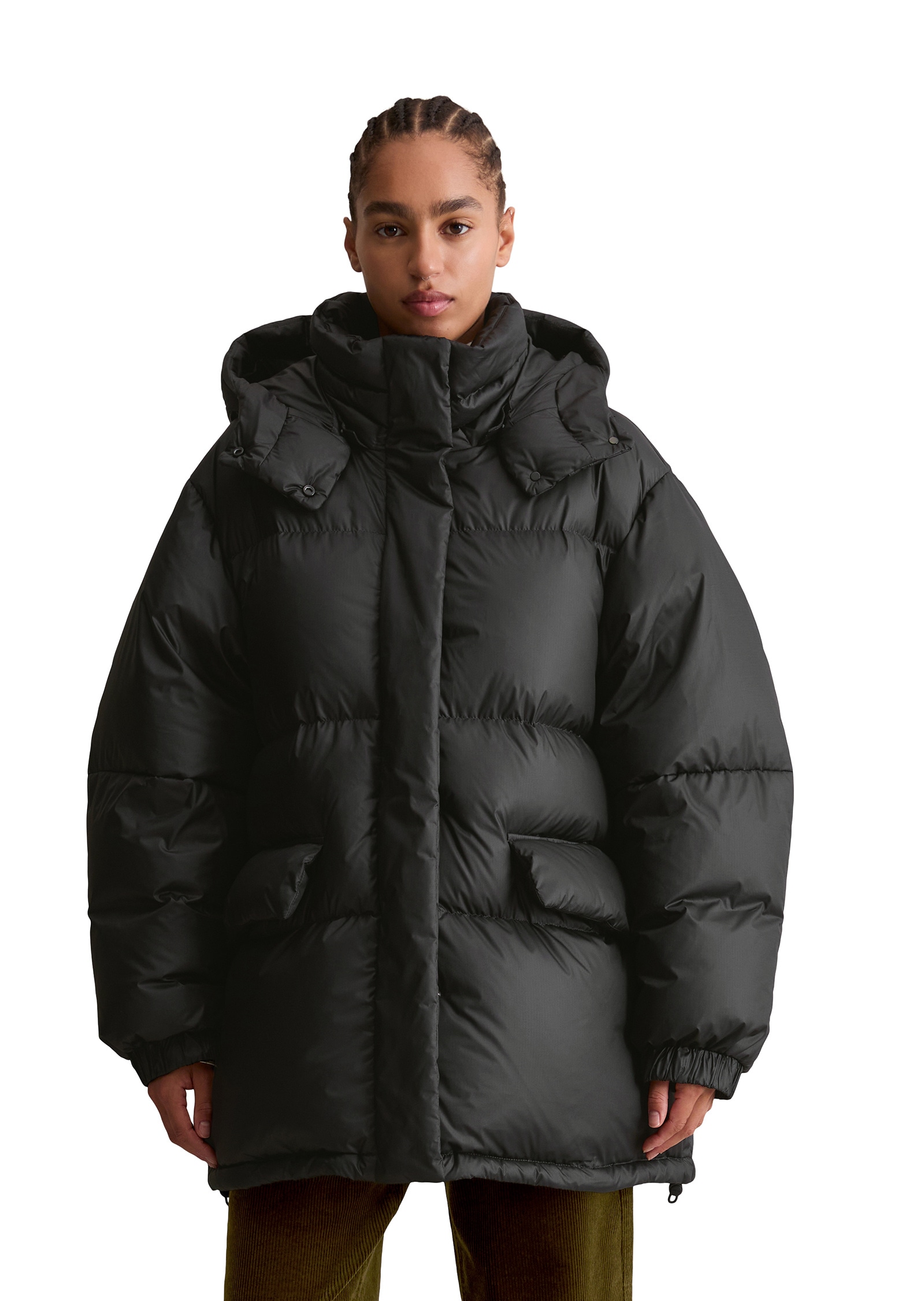 Marc OPolo DENIM Outdoorjacke "aus recyceltem Polyester-Ripstop" ohne Kapuz günstig online kaufen