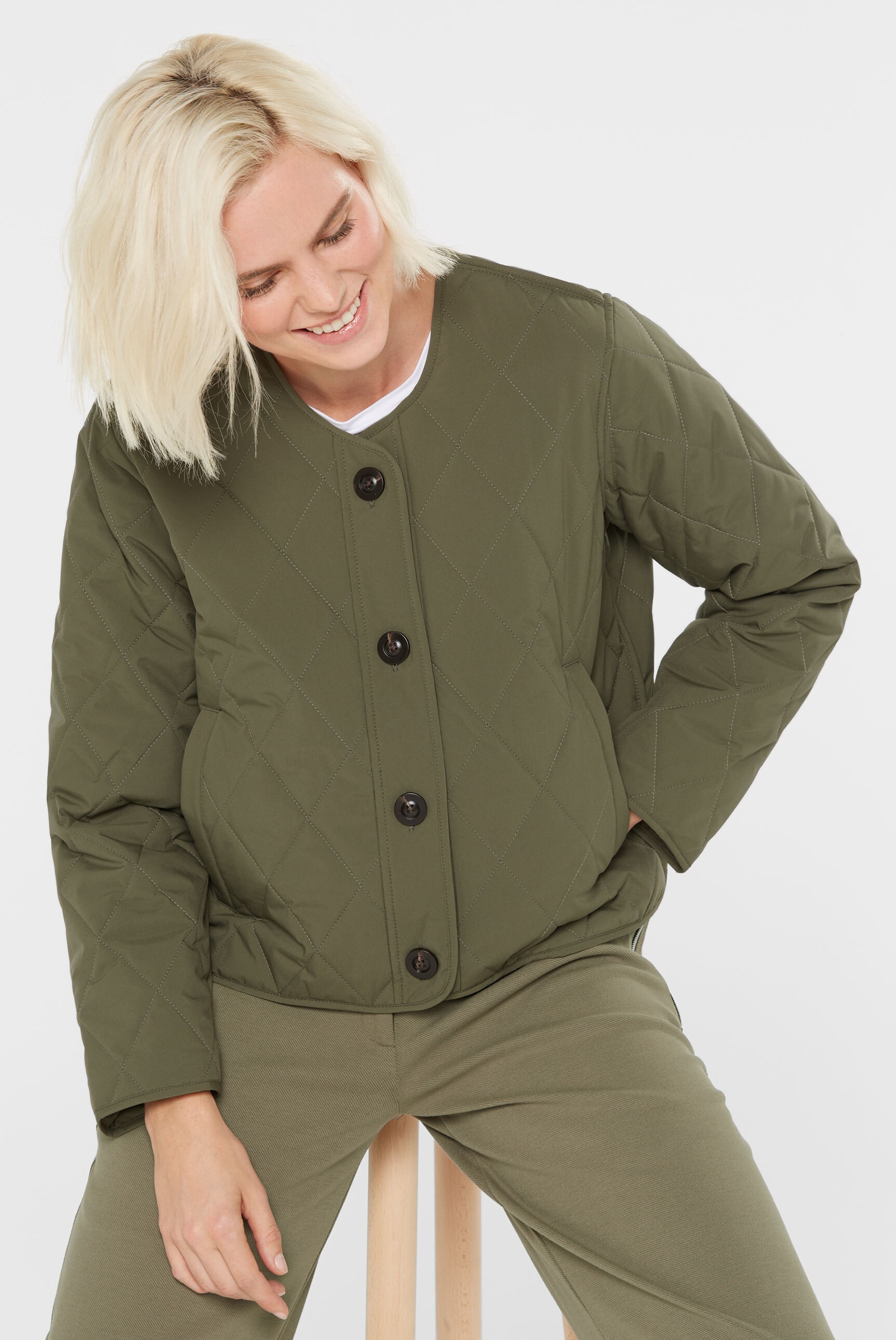 SENSES.THE LABEL Outdoorjacke, ohne Kapuze