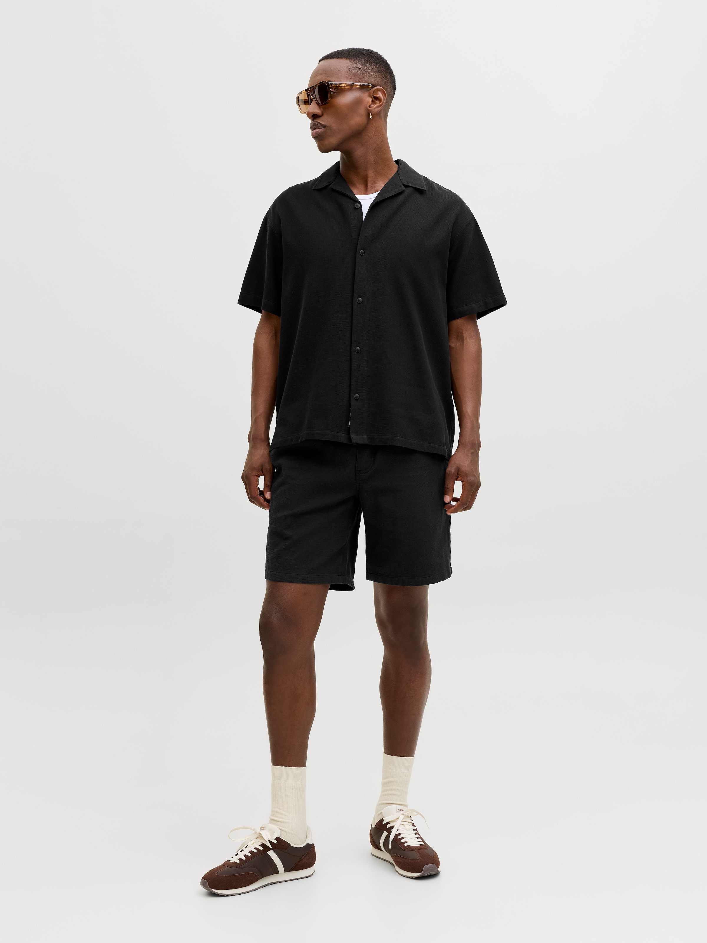 Jack & Jones Jogginghose »JPSTJAIDEN WAFFLE RESORT SHORT REG«  mit elastischem Bund