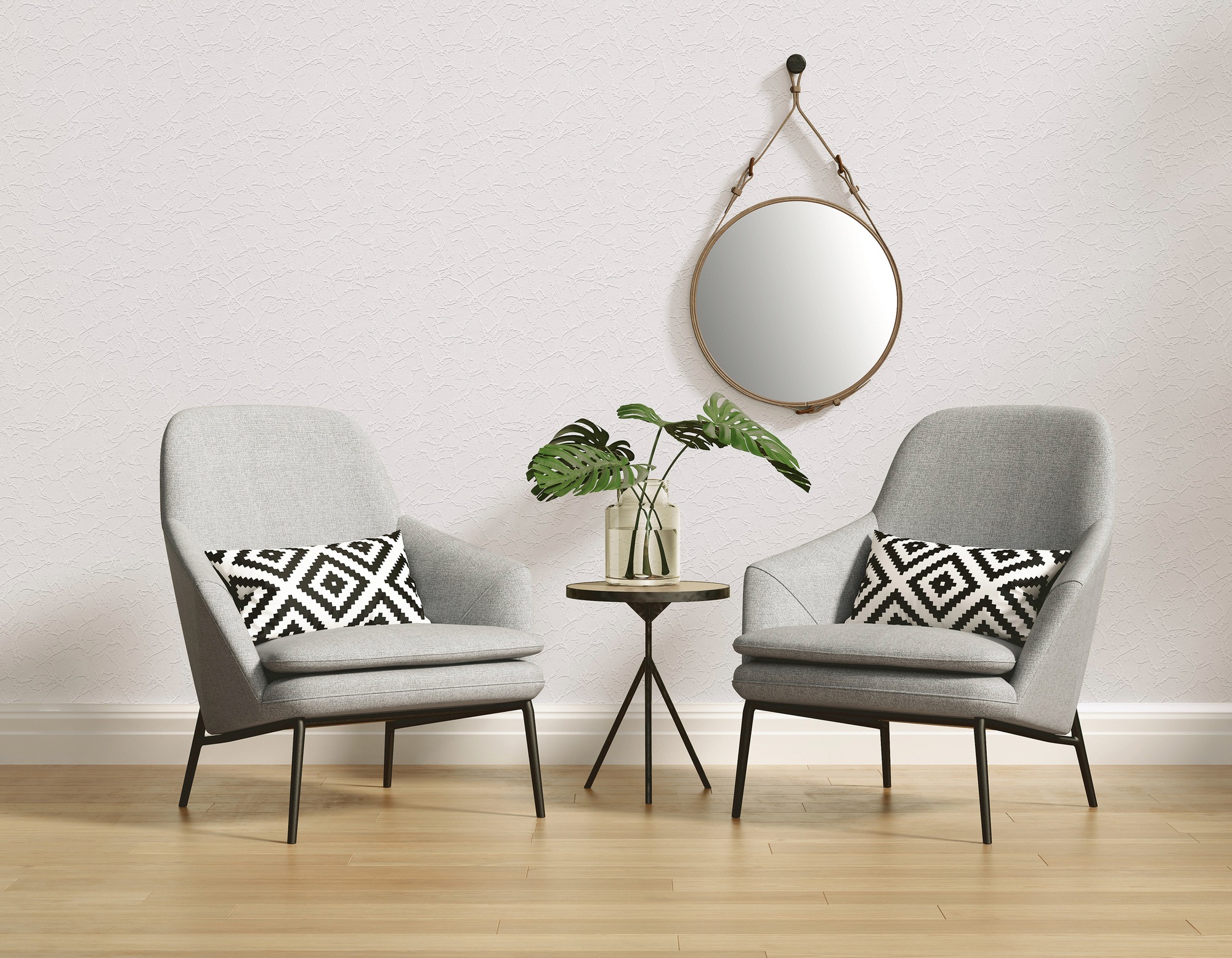 Albany Wallpaper Paintable White 2517-18