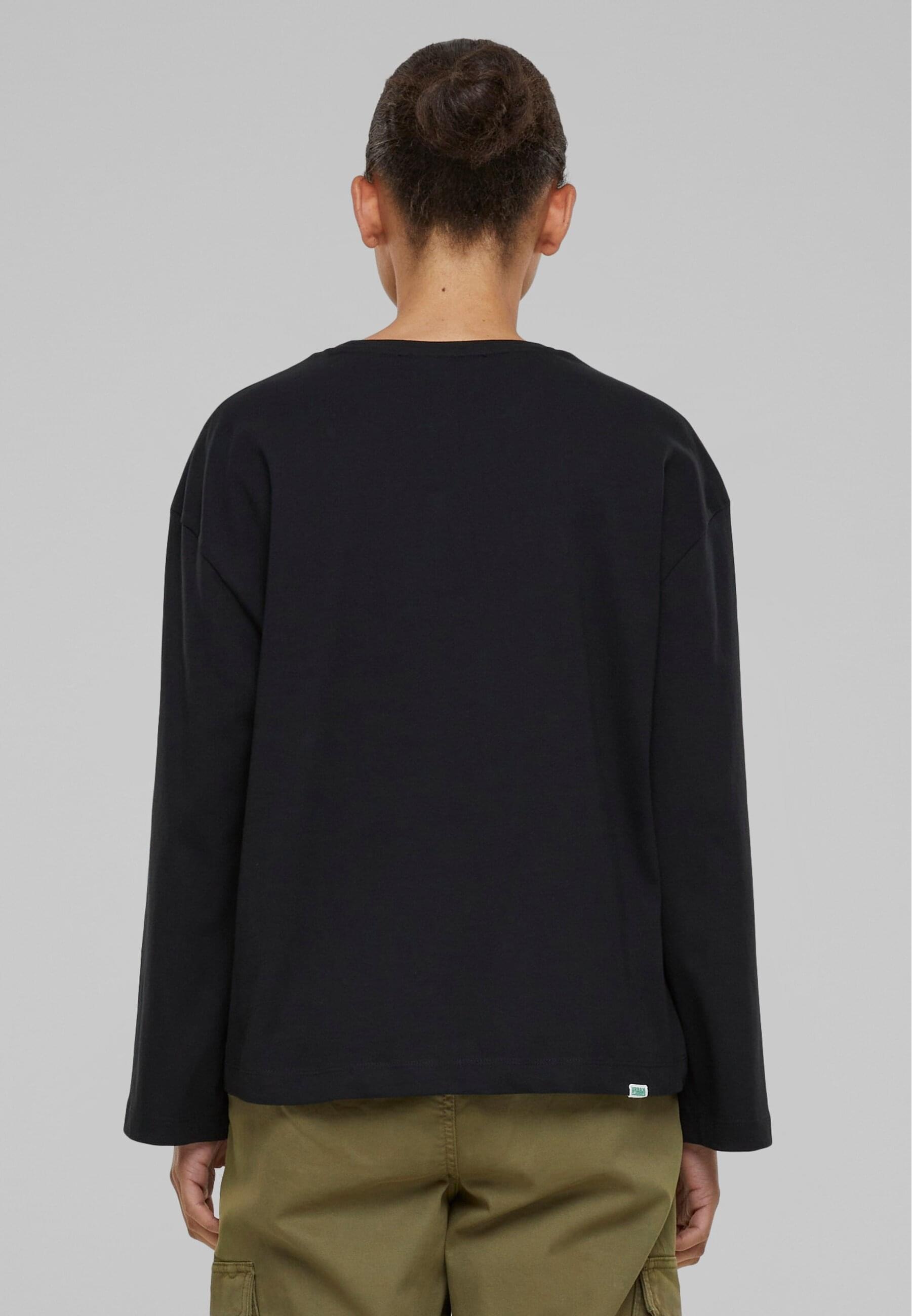 URBAN CLASSICS Longsleeve »Urban Classics Damen Ladies Organic Oversized Longsleeve«, (1 tlg.)
