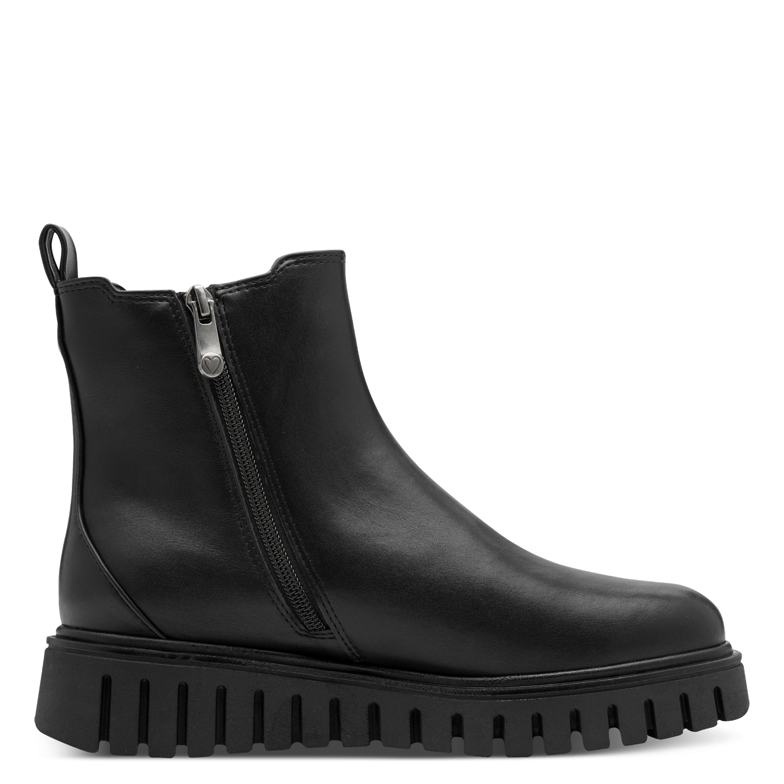 MARCO TOZZI Chelseaboots, Keilsabsatz, Plateau, Stiefelette mit Feel Me-Ausstattung
