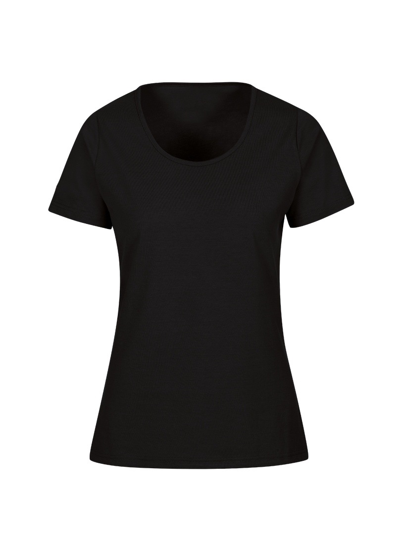 Trigema T-Shirt "TRIGEMA Damen T Shirt aus Biobaumwolle" 1 günstig online kaufen