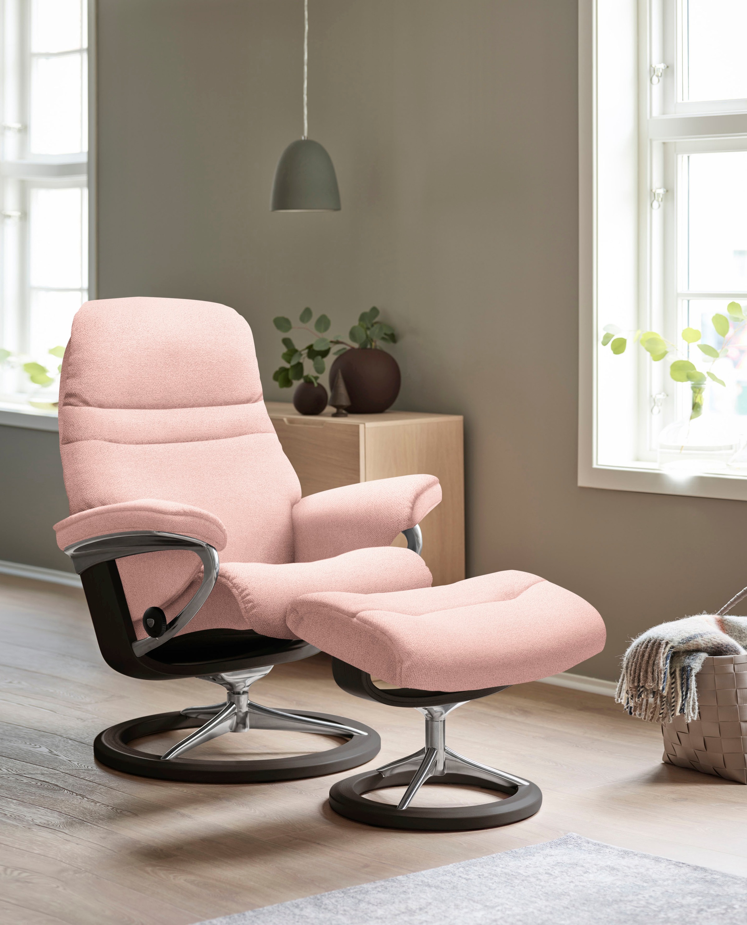 Stressless® Relaxsessel »Sunrise«, mit Signature Base, Größe S, Gestell Wenge