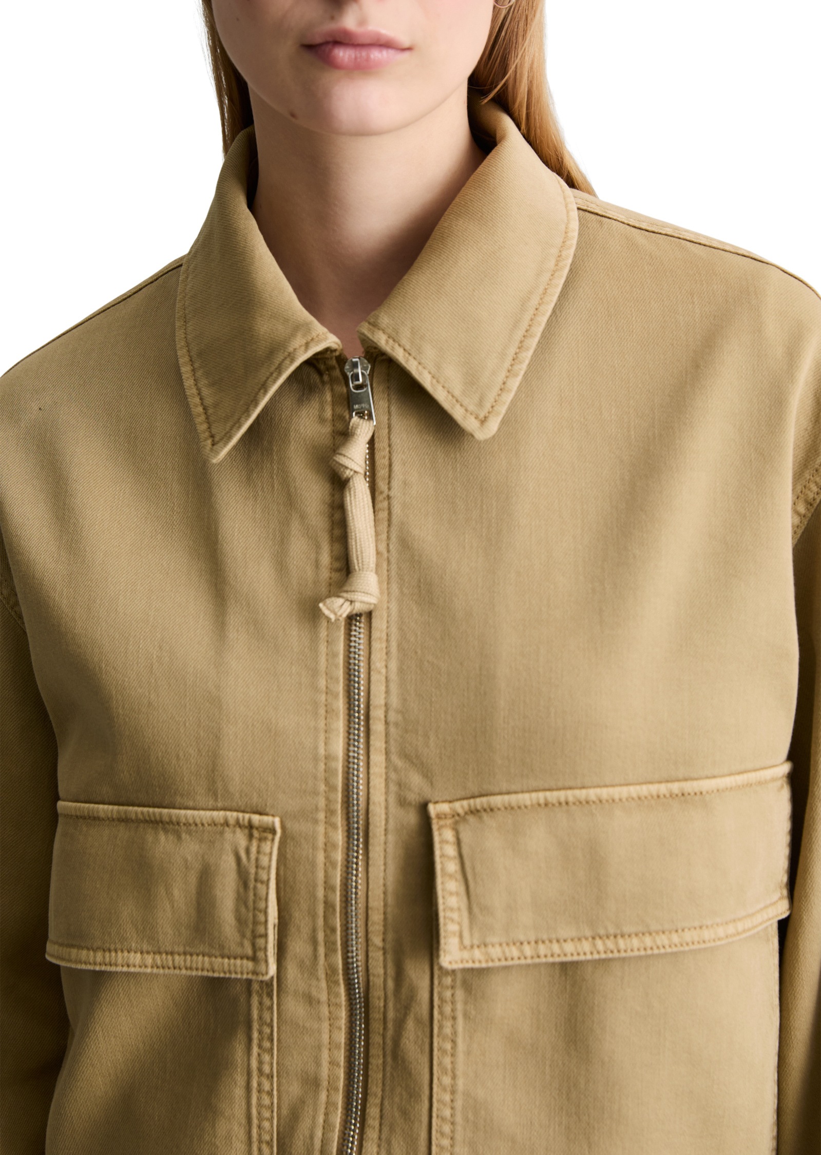 Marc O'Polo DENIM Outdoorjacke »aus Organic-Cotton-Lyocell-Stretch«