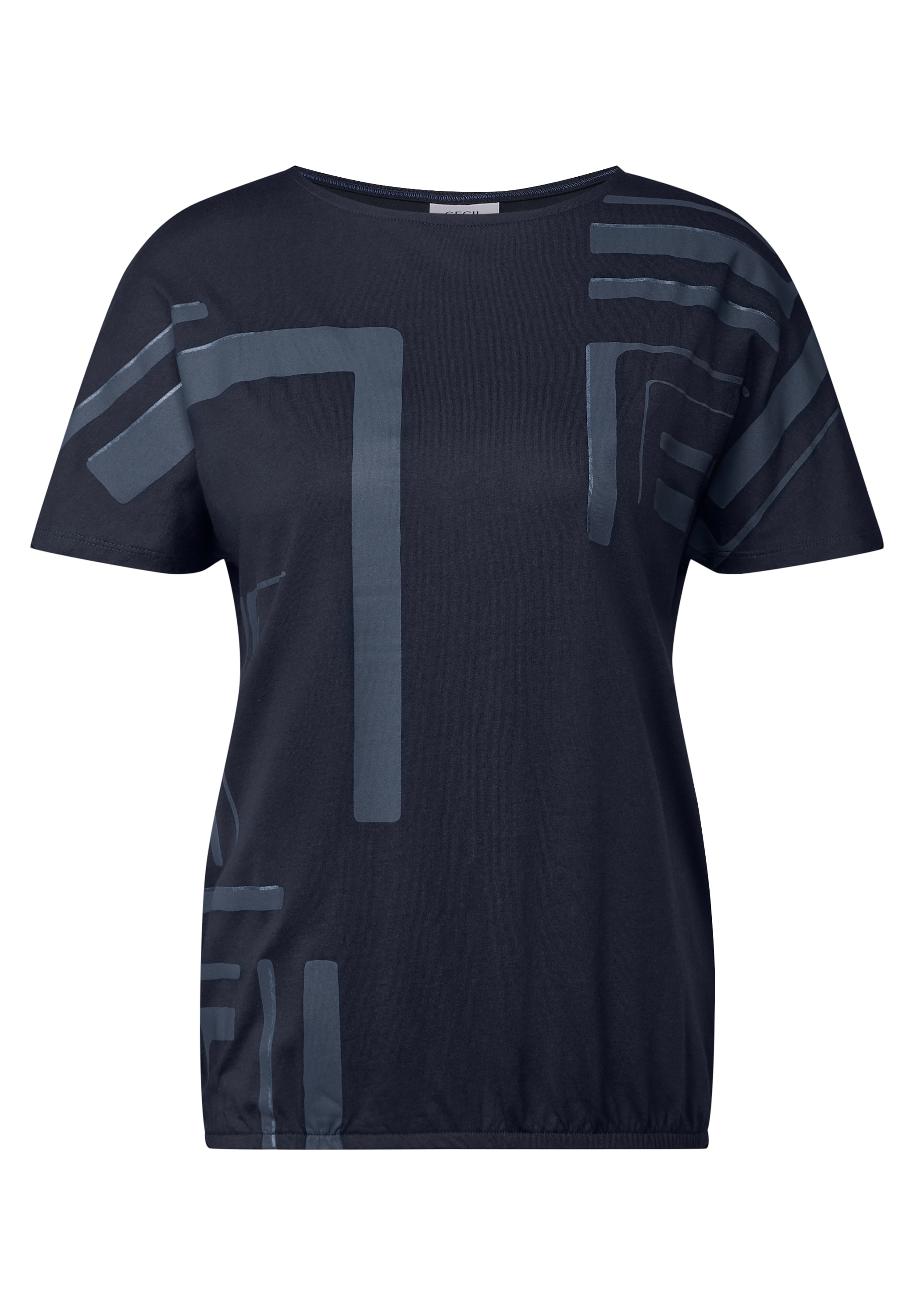 Cecil T-Shirt, mit U-Boot-Ausschnitt