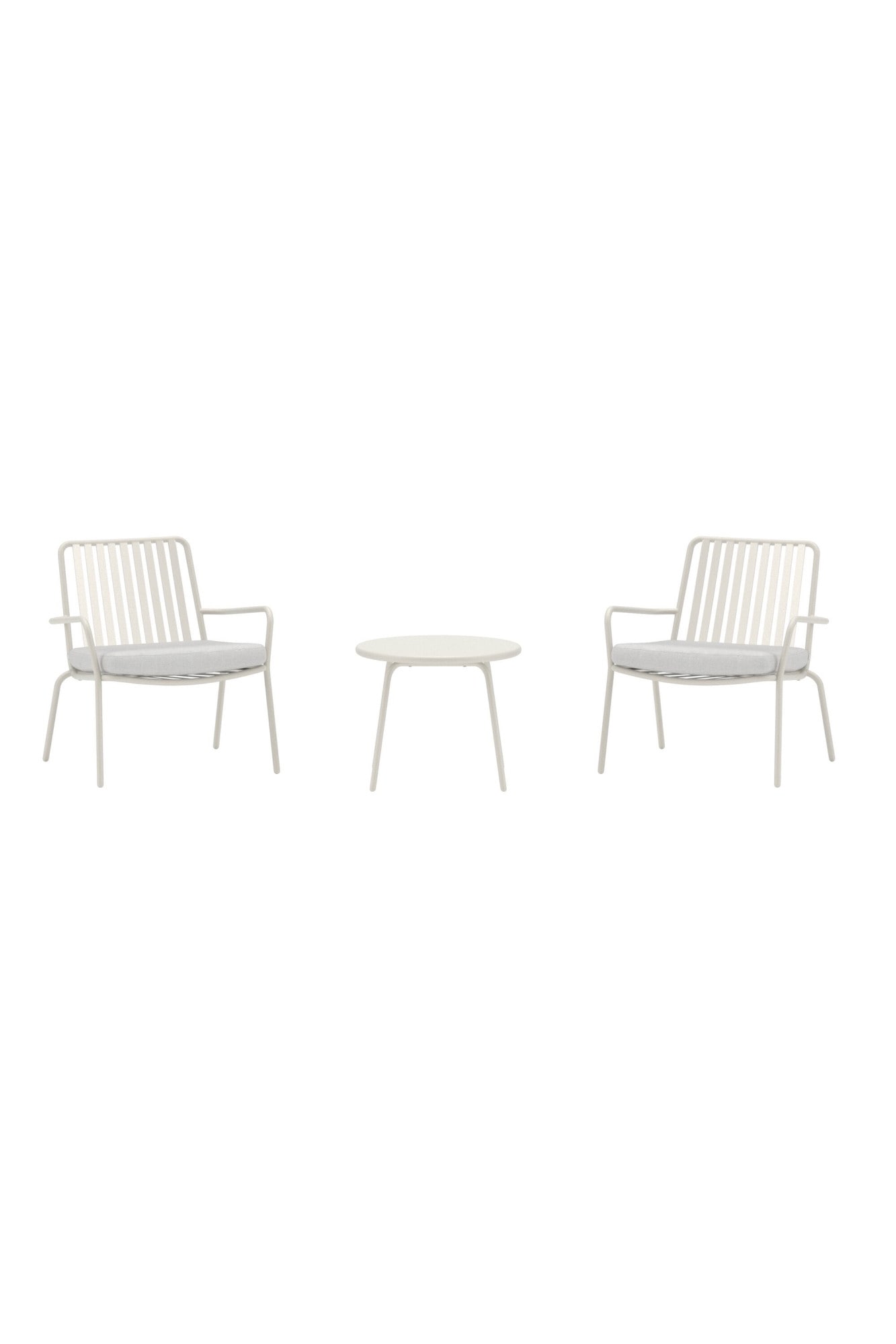Venture Home Gartenlounge-Set »Mykonos, großzügiges Outdoor-Set für hohen Sitzkomfort« 3 tlg. Loungemöbel mit Stoffbezug, angenehm, weich