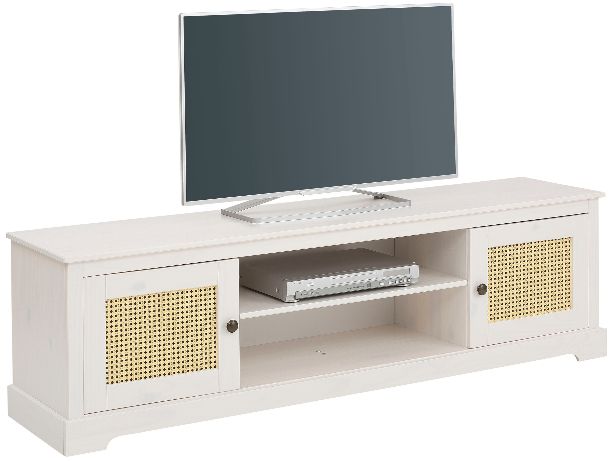 OTTO home Lowboard "Linda" Kommode mit Weidetürenfronten, schönen Metallgri günstig online kaufen