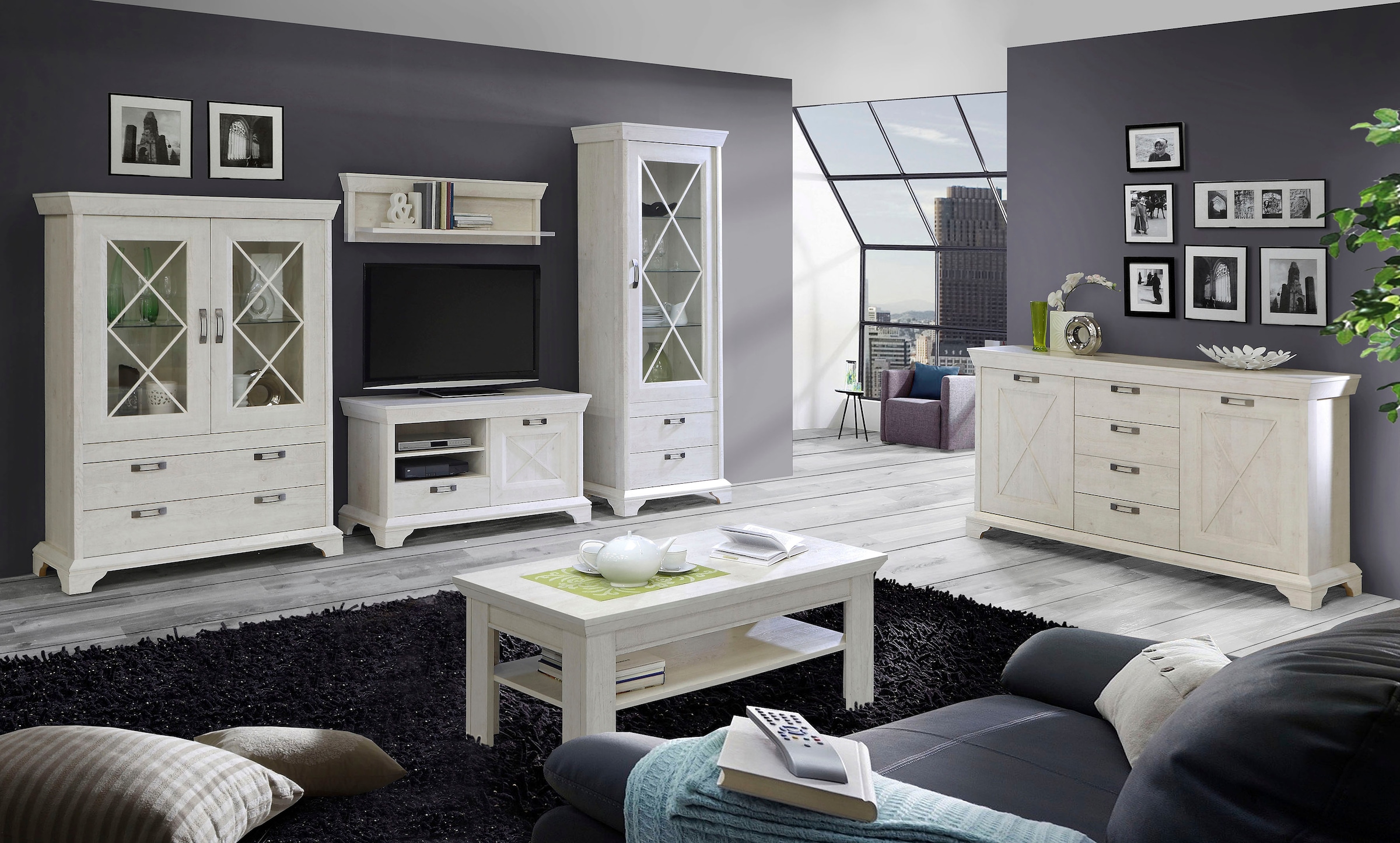FORTE Highboard »Kashmir«, Breite 178 cm