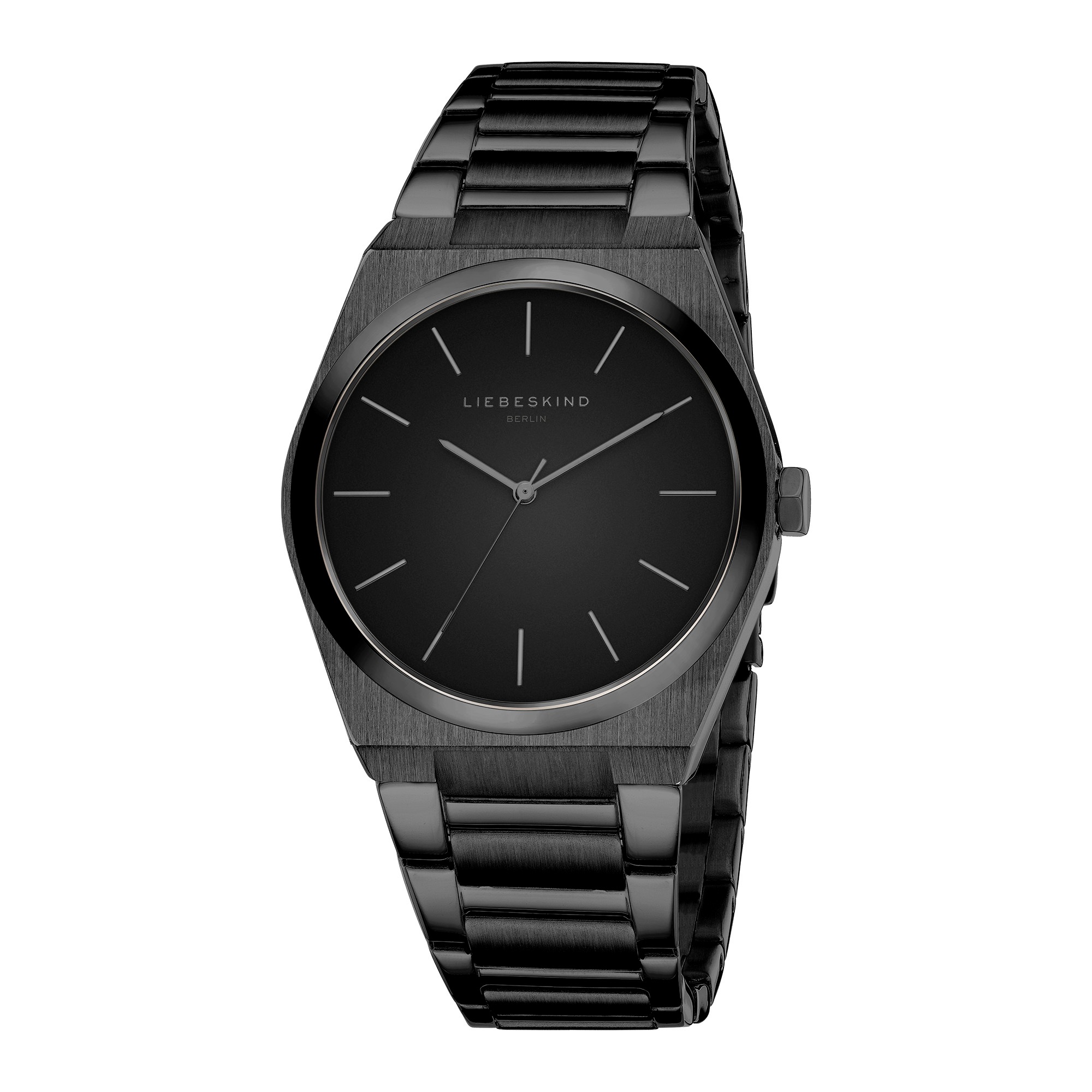 Liebeskind Berlin Quarzuhr »Minimalist 48 mm«, Armbanduhr, Damenuhr, Edelstahlarmband, analog