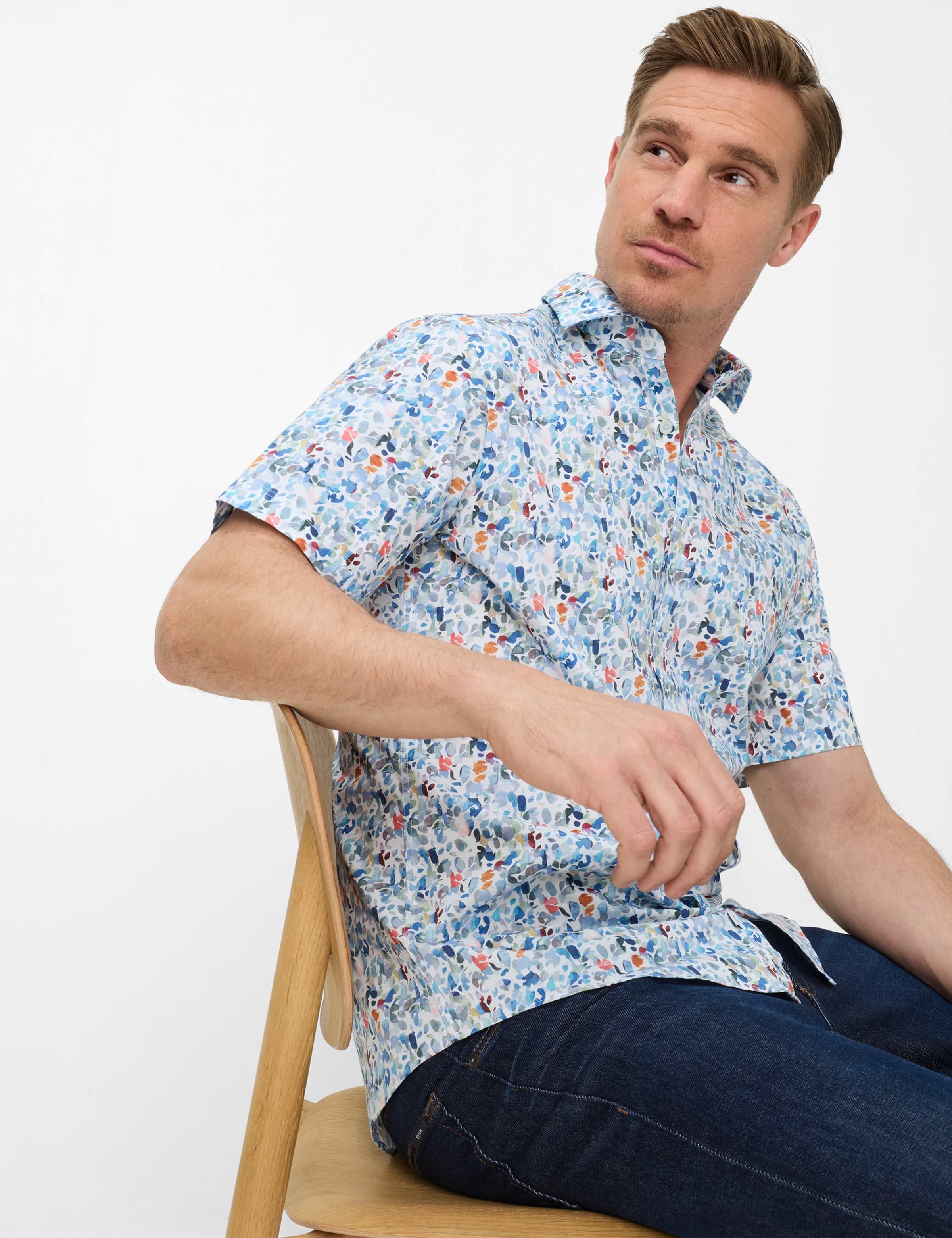 Brax Kurzarmhemd »Style HARDY«