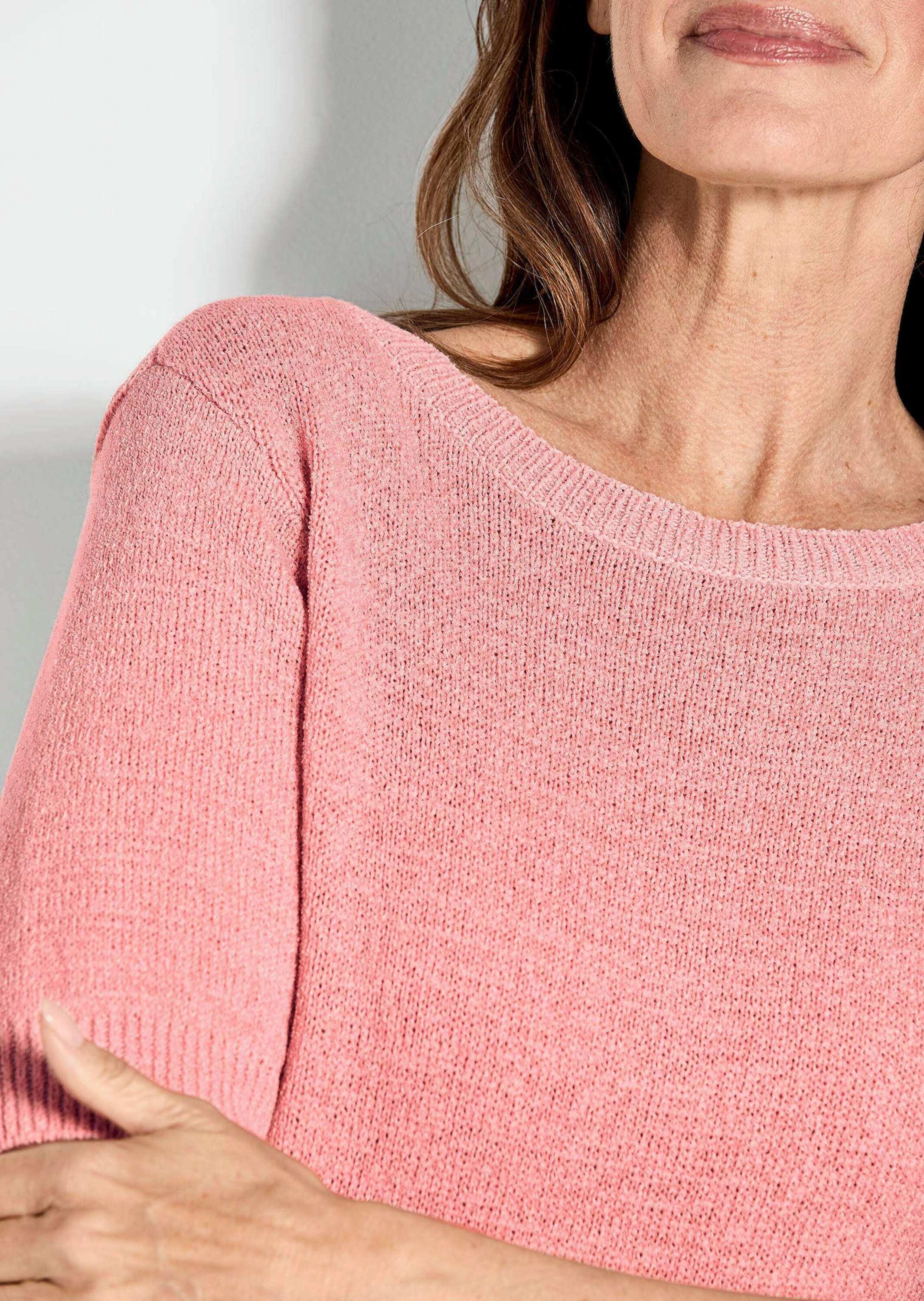GOLDNER Rundhalspullover »Kurzgröße Pullover«