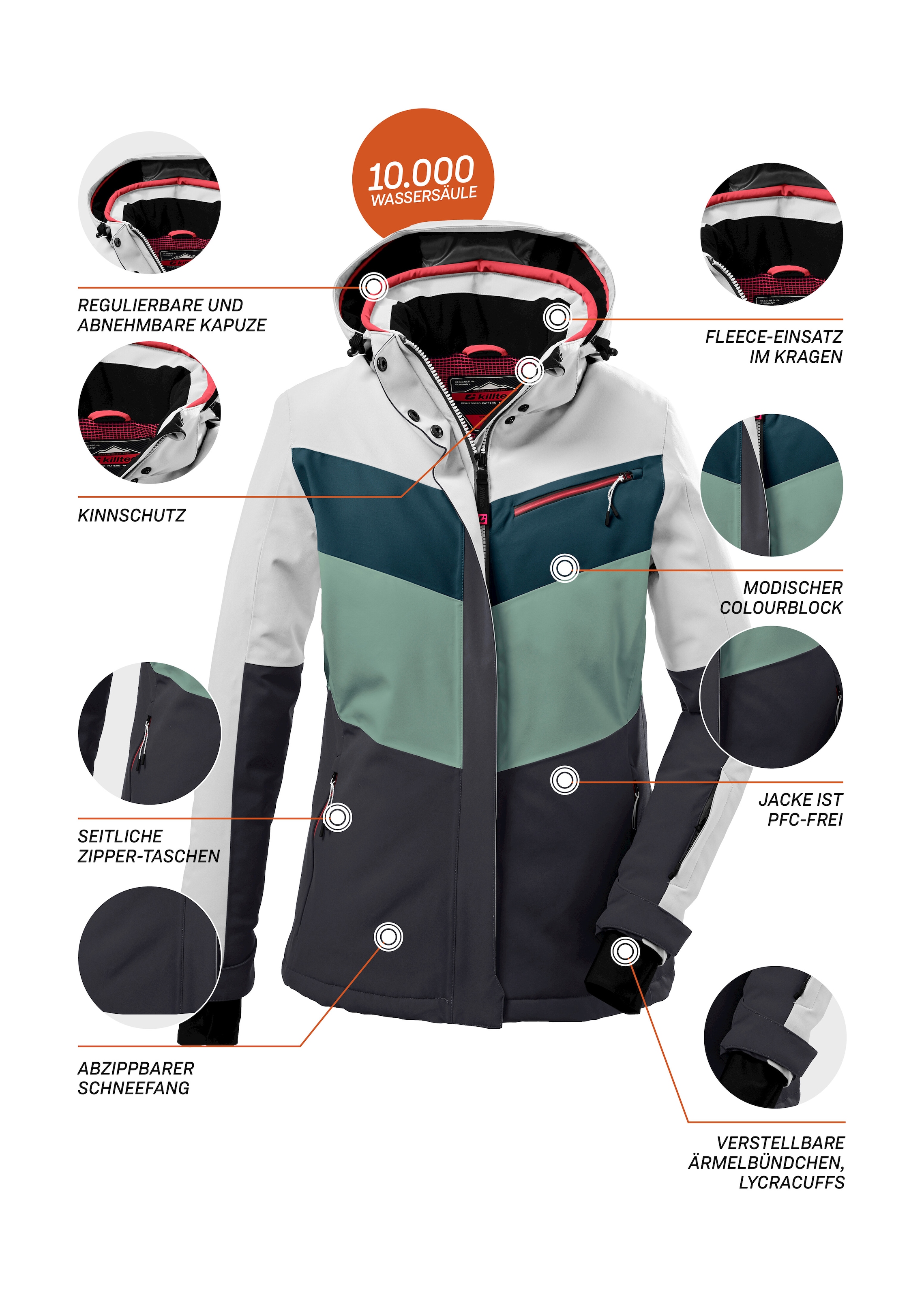 Killtec Skijacke »KSW 253 WMN SKI JCKT«