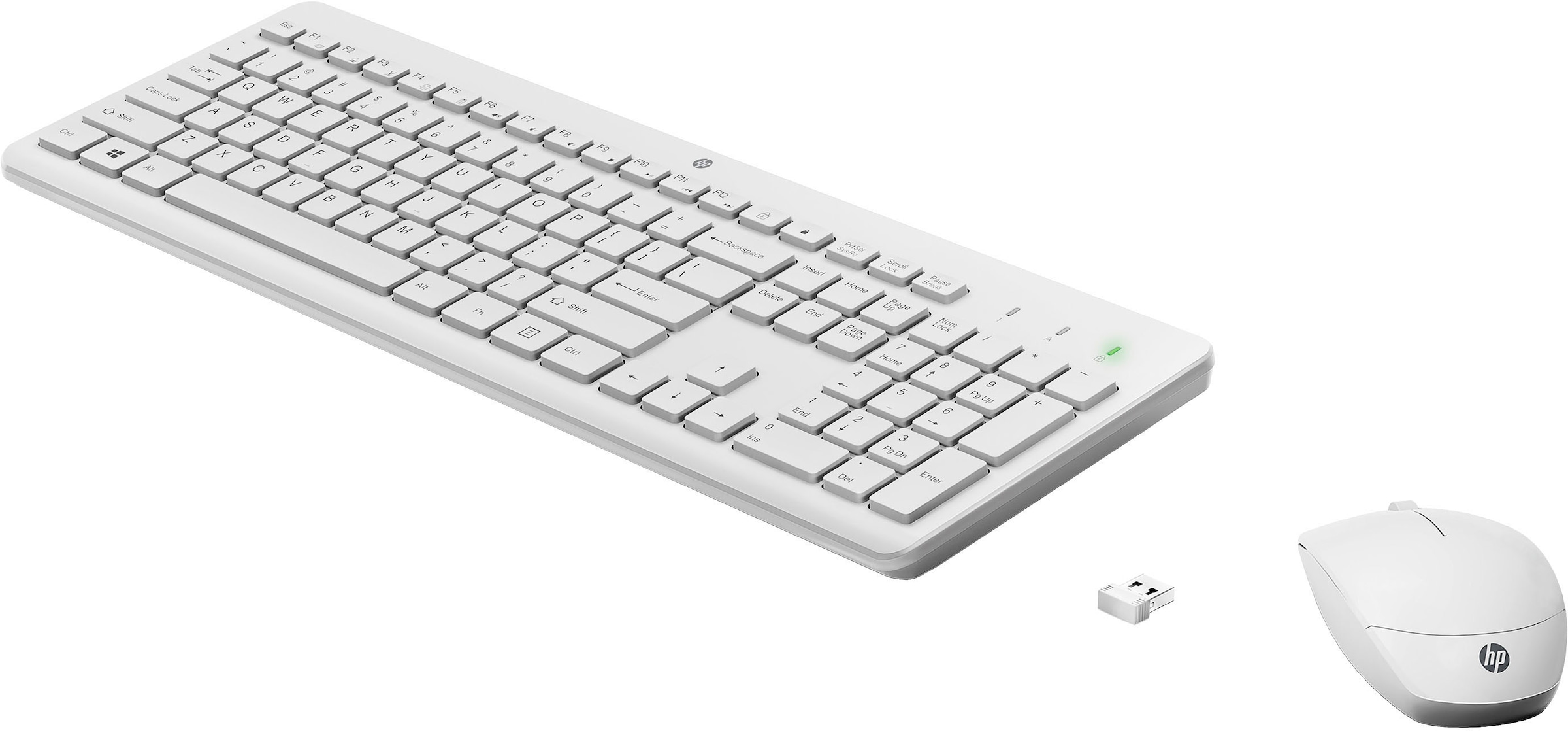 HP Tastatur- und Maus-Set »230 WL Mouse+KB Combo«