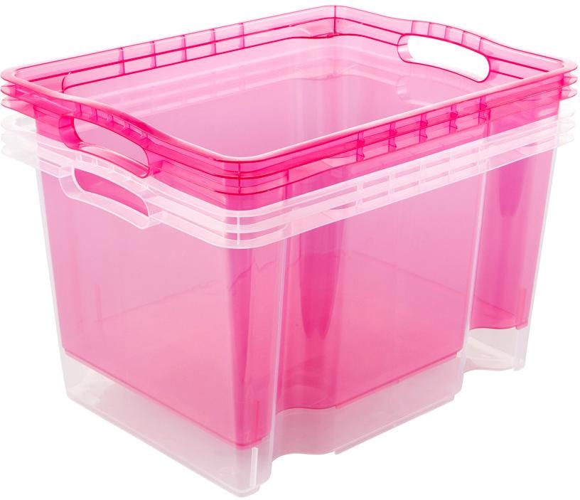 keeeper Organizer »franz«, (Set, 4 St.), Aufbewahrungsbox, 13,5 L, hochwertiger Kunststoff