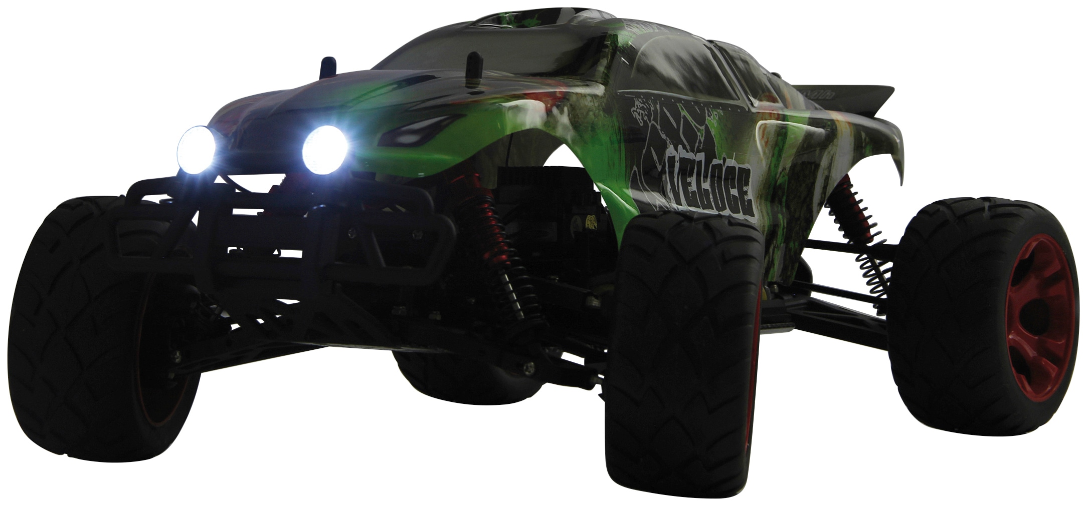 Jamara RC-Monstertruck »Veloce Monstertruck 4WD«, 1:10, 2,4 GHz, mit LED
