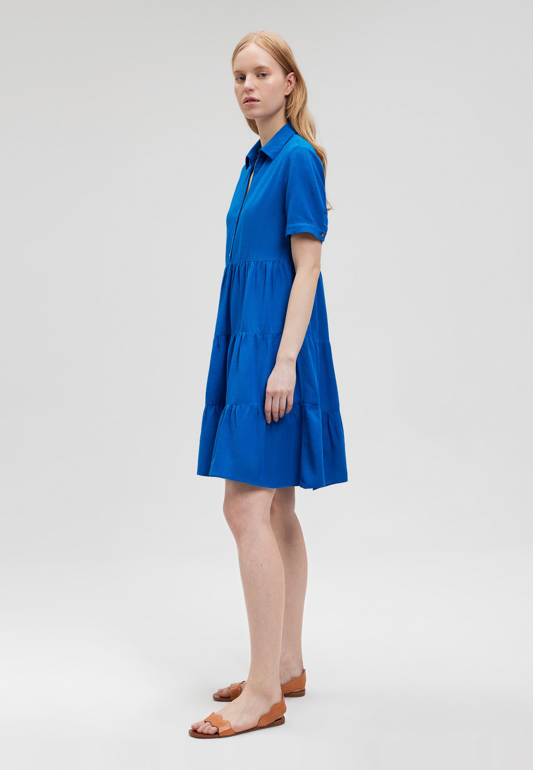 Mavi Minikleid »WOVEN MINI DRESS«, Kleid kurz