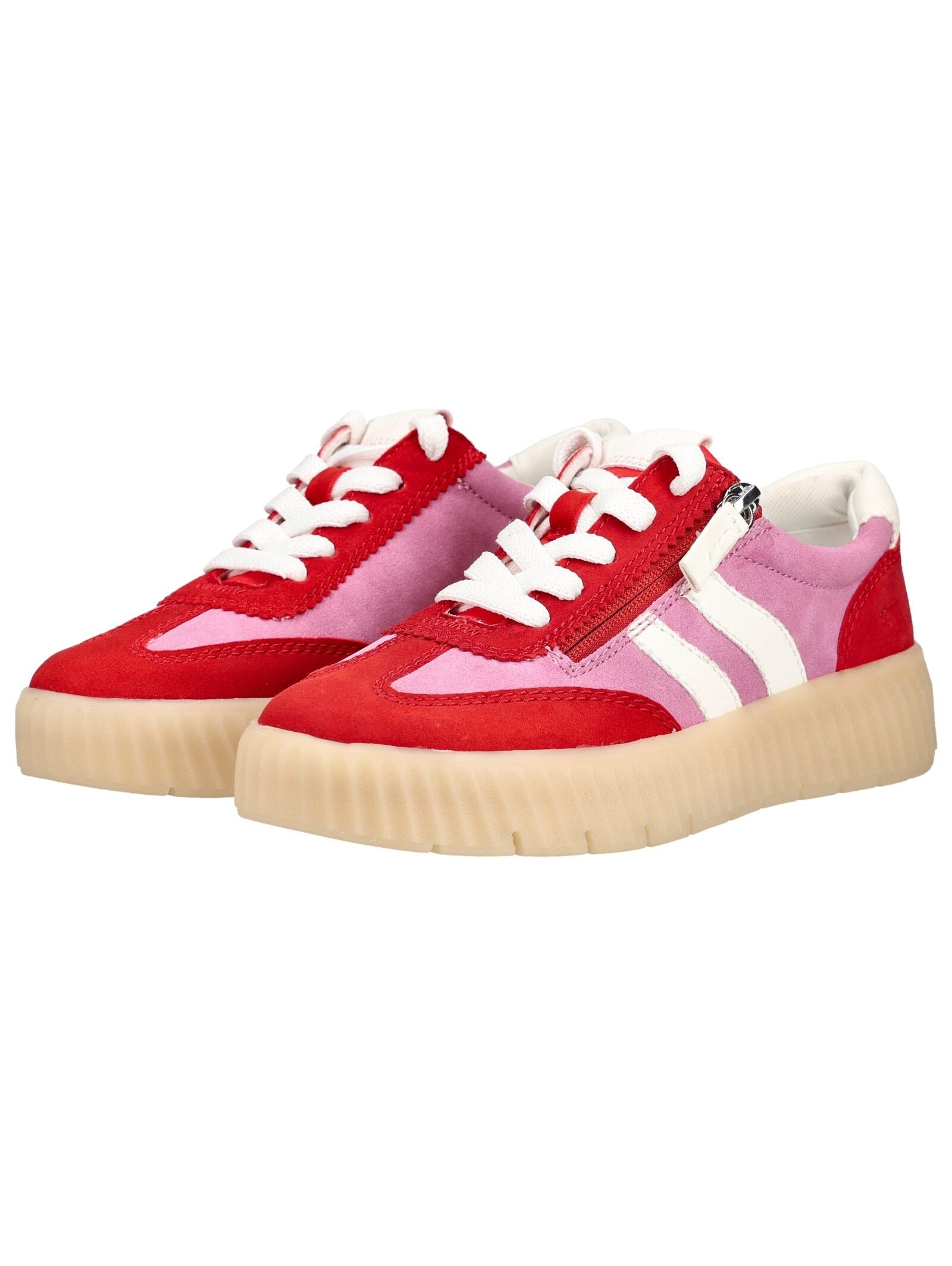 Tamaris Plateausneaker »Tamaris Sneaker Veloursleder/Textil«