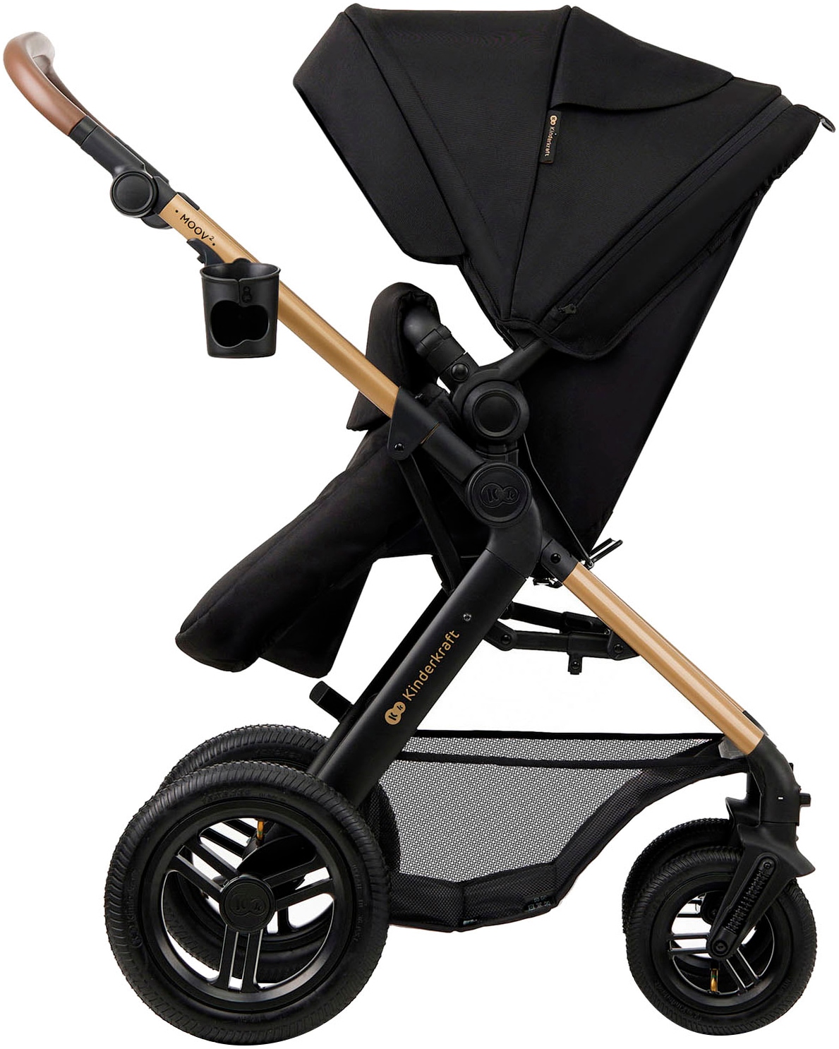 Kinderkraft Kombi-Kinderwagen »MOOV 2 4in1 AIR«, 27 kg, mit Luftreifen