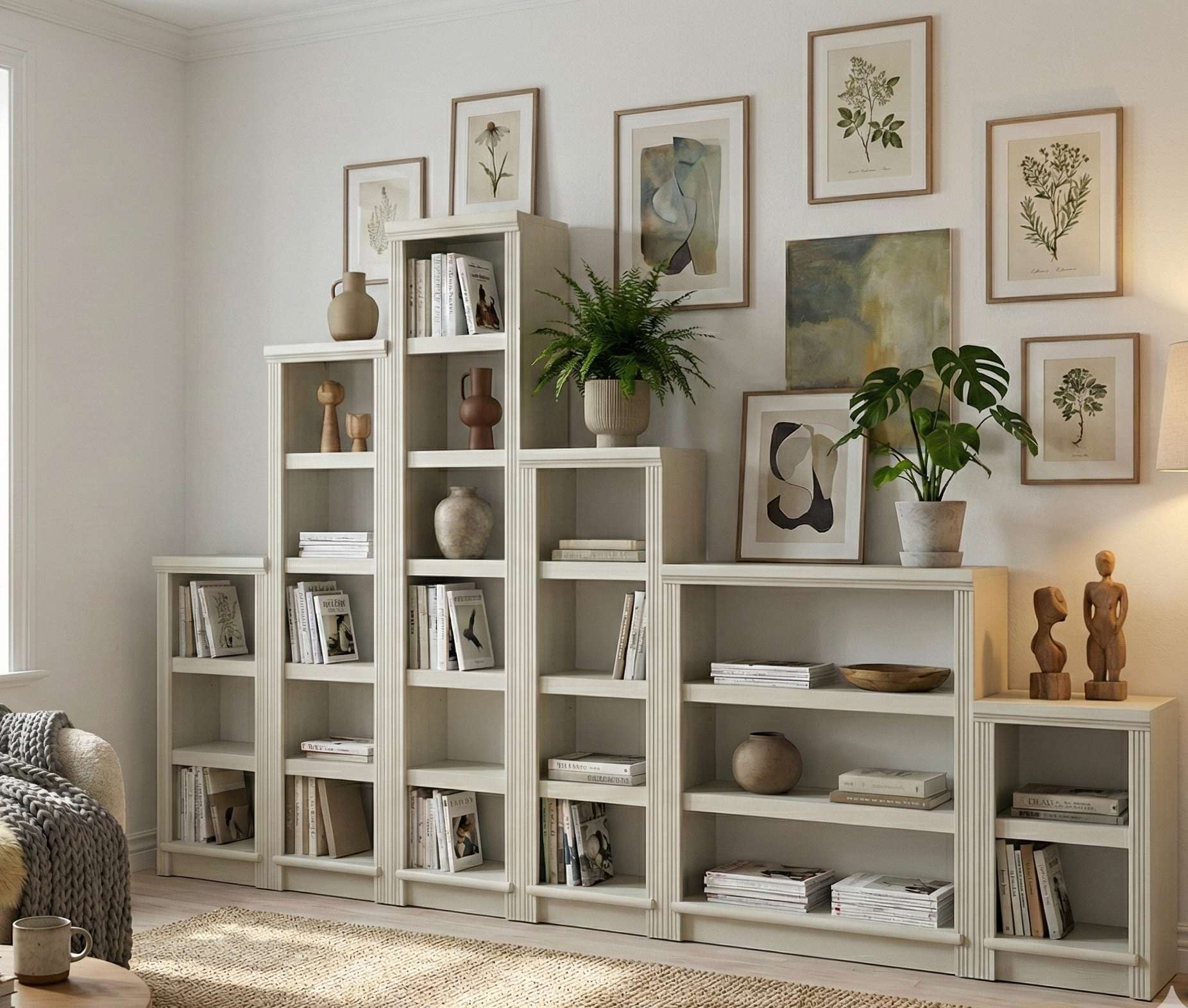 OTTO home Standregal »Soeren Regal Bücherregal B/T/H: 80/29/97 cm« massive Kiefer, FSC®-zertifiziert