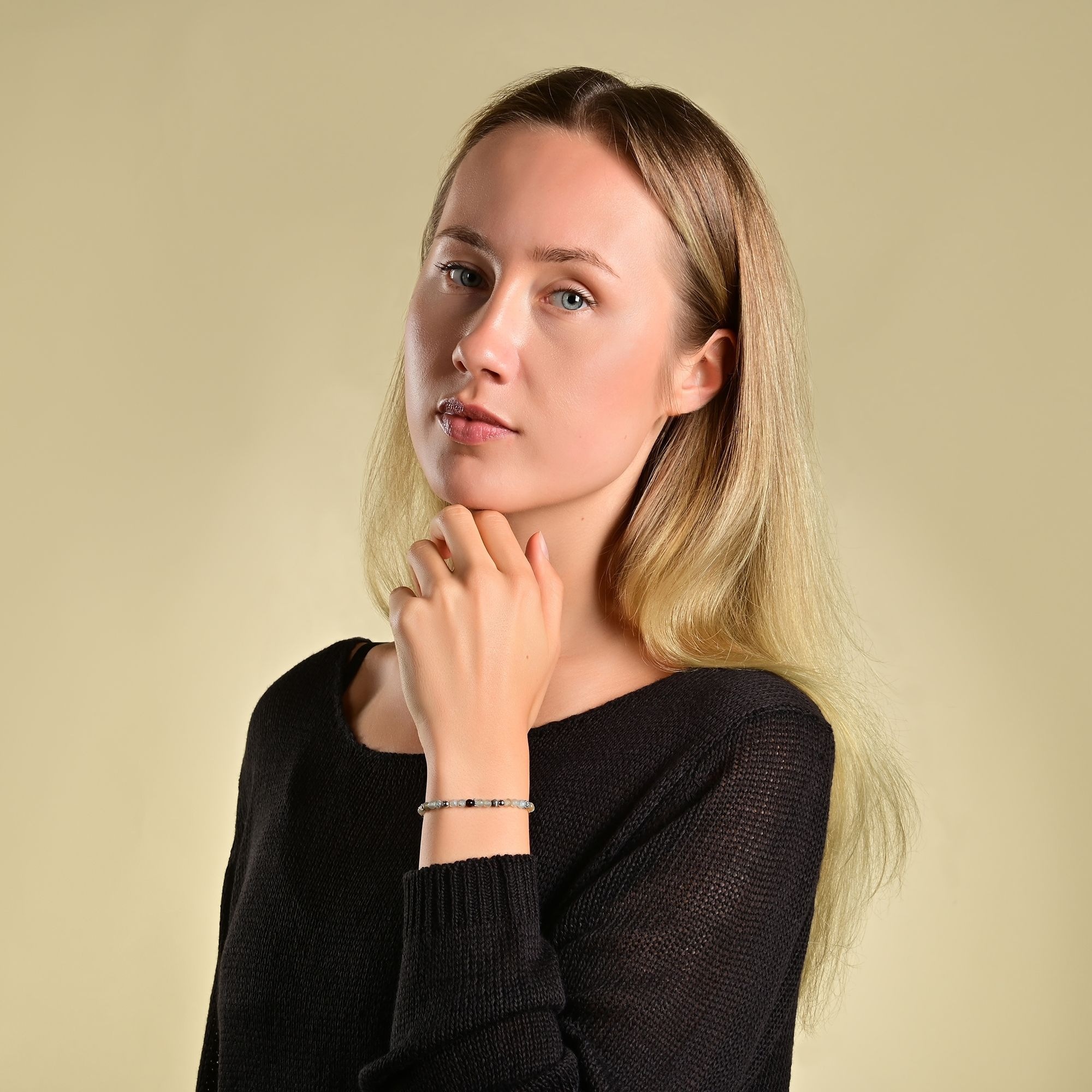 Adelia´s Armband »Damen Armband aus Edelstahl 17 cm« Eine schöne Geschenkidee für jeden Anlass