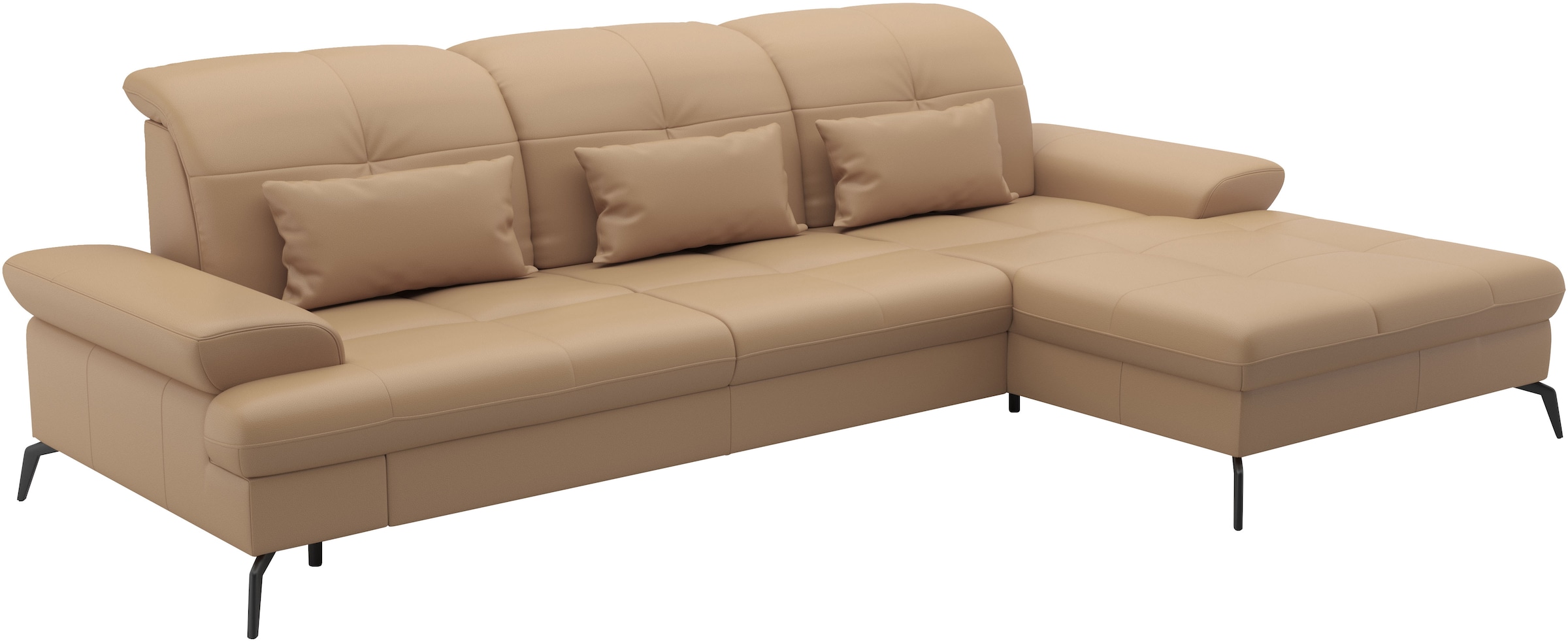 sit&more Ecksofa »Amica«, inkl Sitztiefenverstellung und Armteilverstellung
