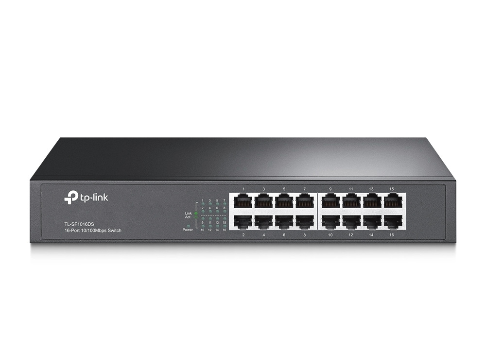 TP-Link Netzwerk-Switch »TL-SF1016DS 16-Port 10/100Mbps Switch«