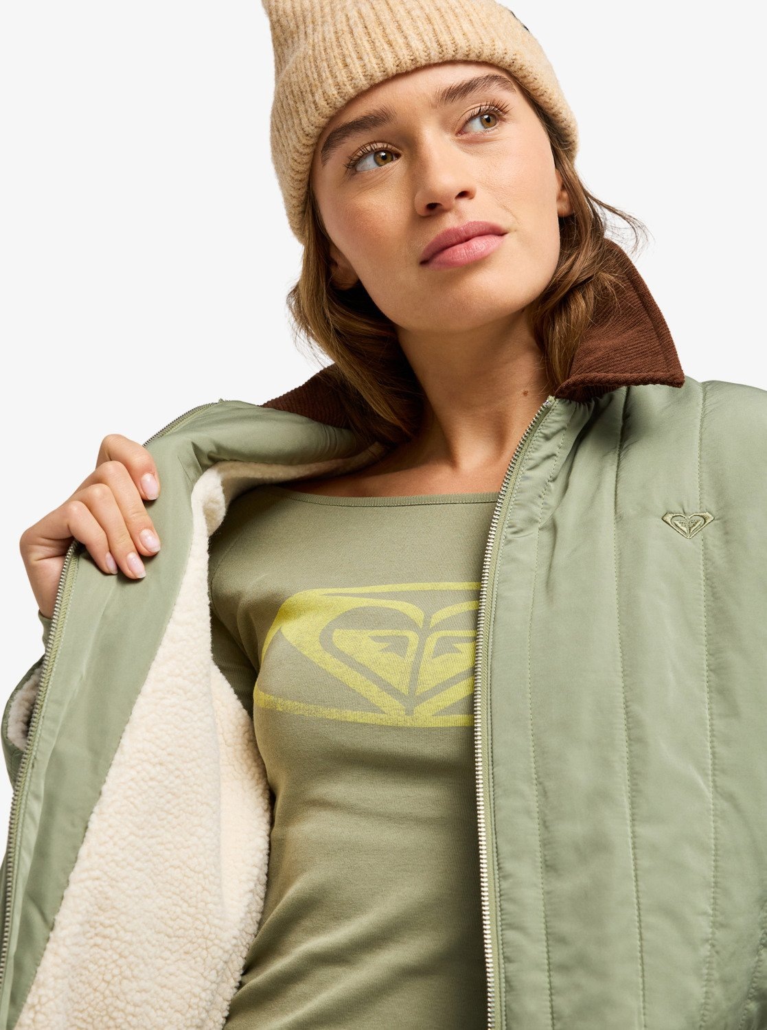 Roxy Winterjacke »WANDERLIGHT« mit aufgesetzten Taschen