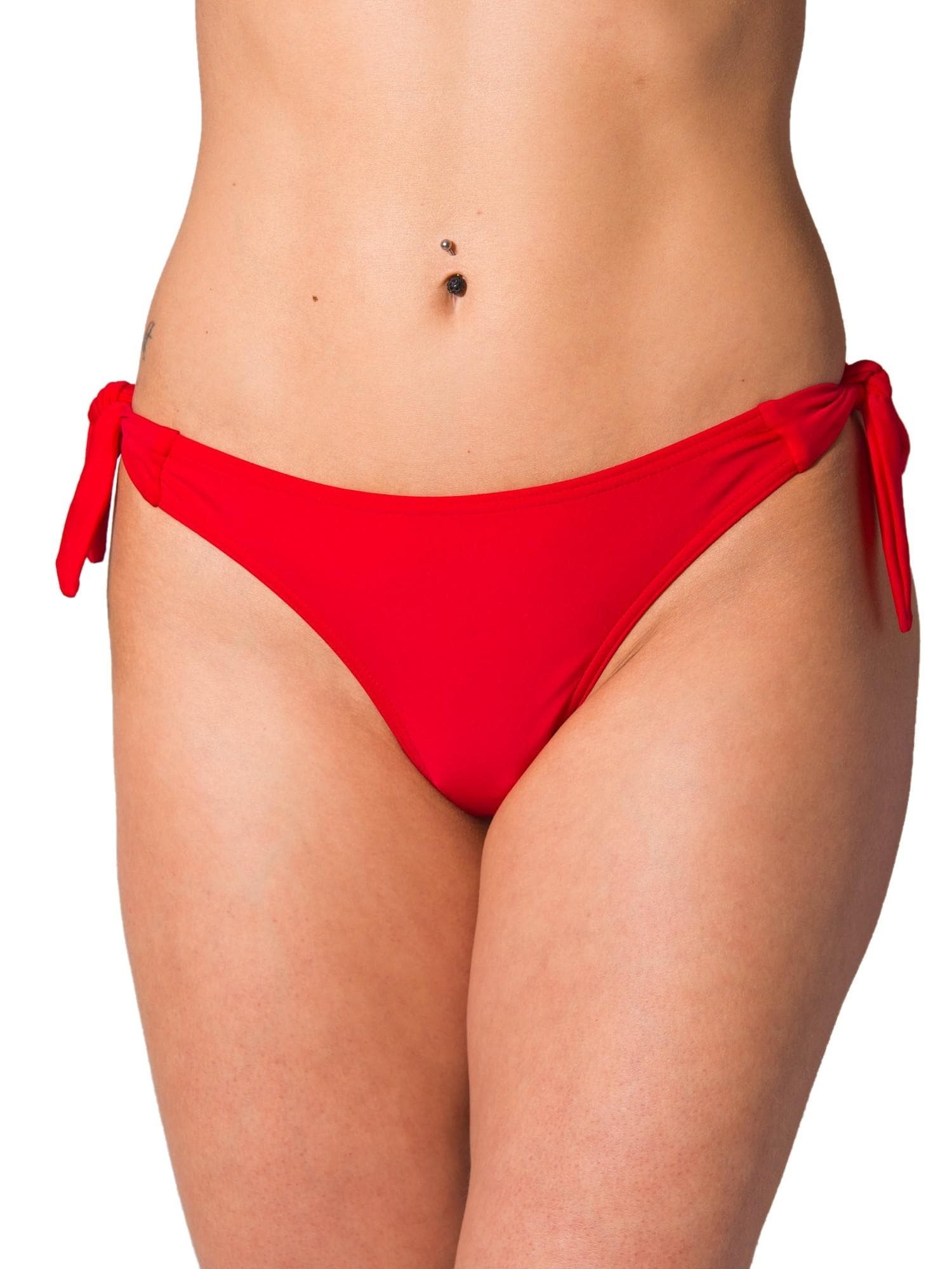 AQUARTI Bikini-Hose "Bikinihose Aquarti Damen Tanga Bikinihose Seitlich Gebunden"