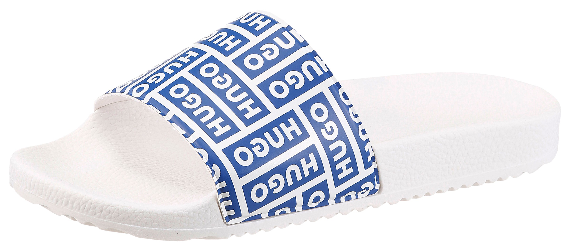 HUGO Blue Badepantolette "Timein slid" Strandschuh, Schlappen, Sommerschuh, günstig online kaufen