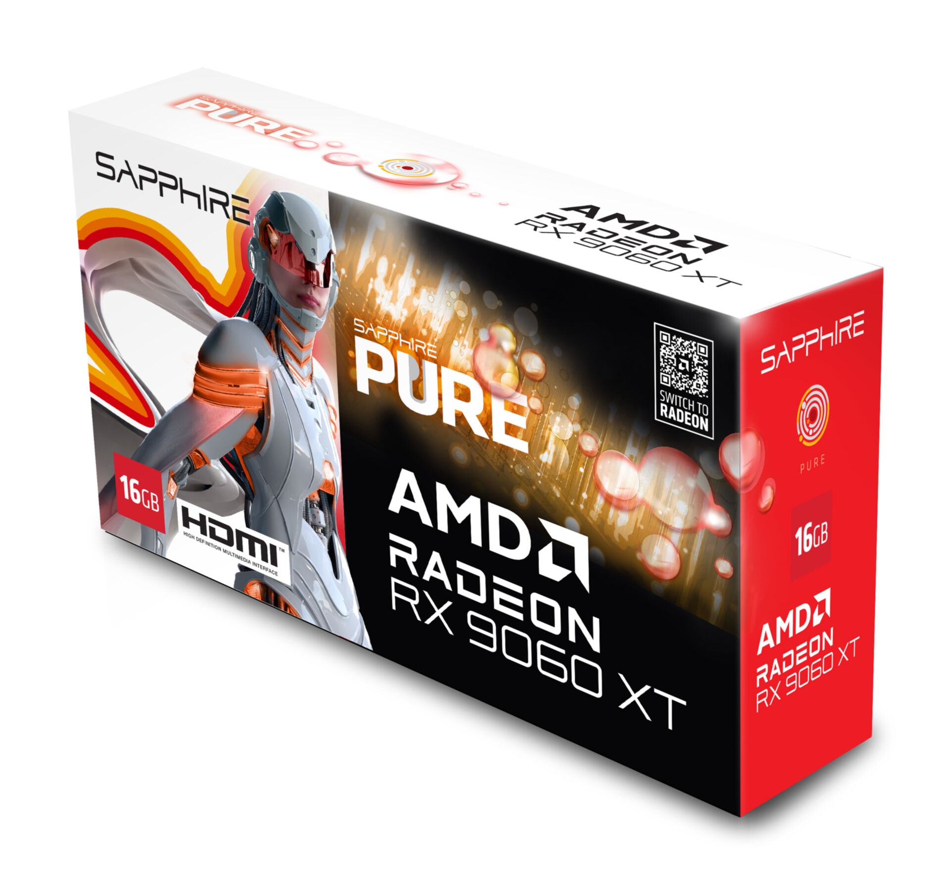 Sapphire Grafikkarte »AMD Radeon RX 9060 XT GPU«