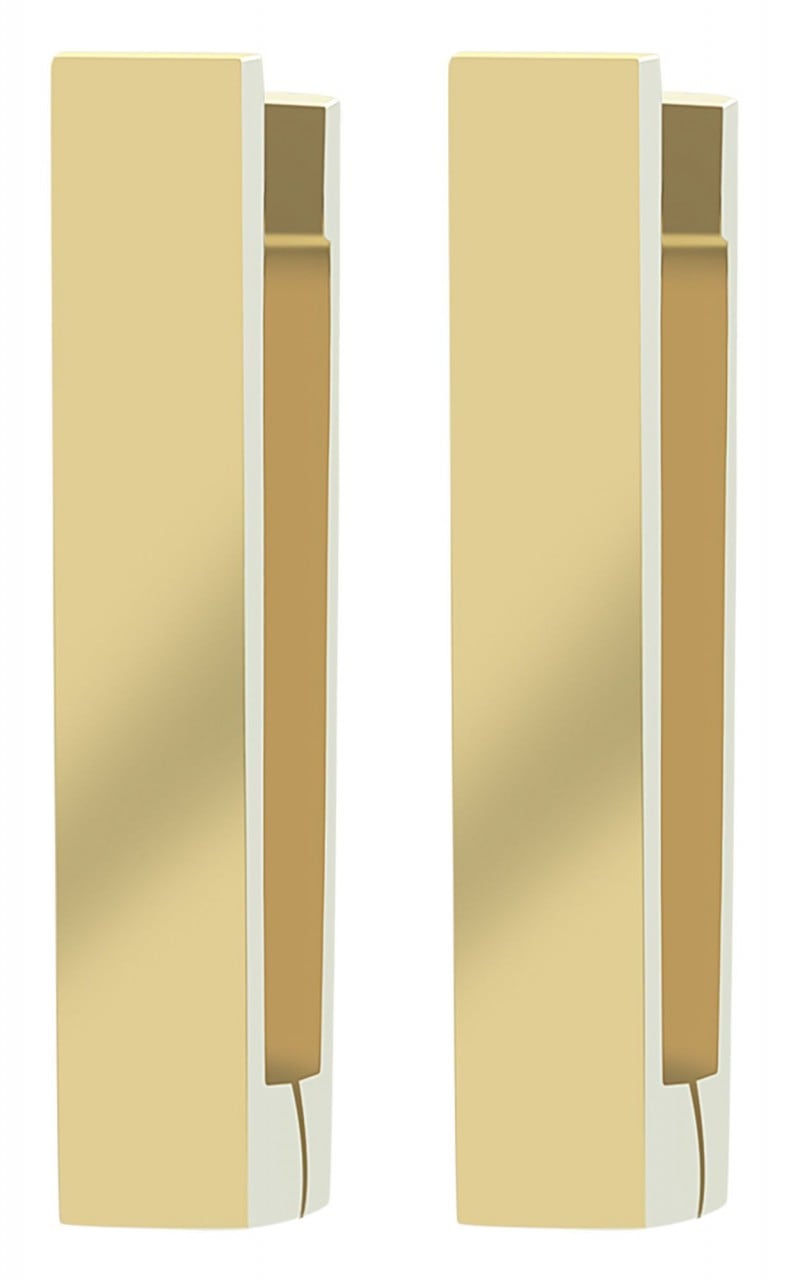 Adelia´s Paar Creolen »Damen Creolen aus Edelstahl«