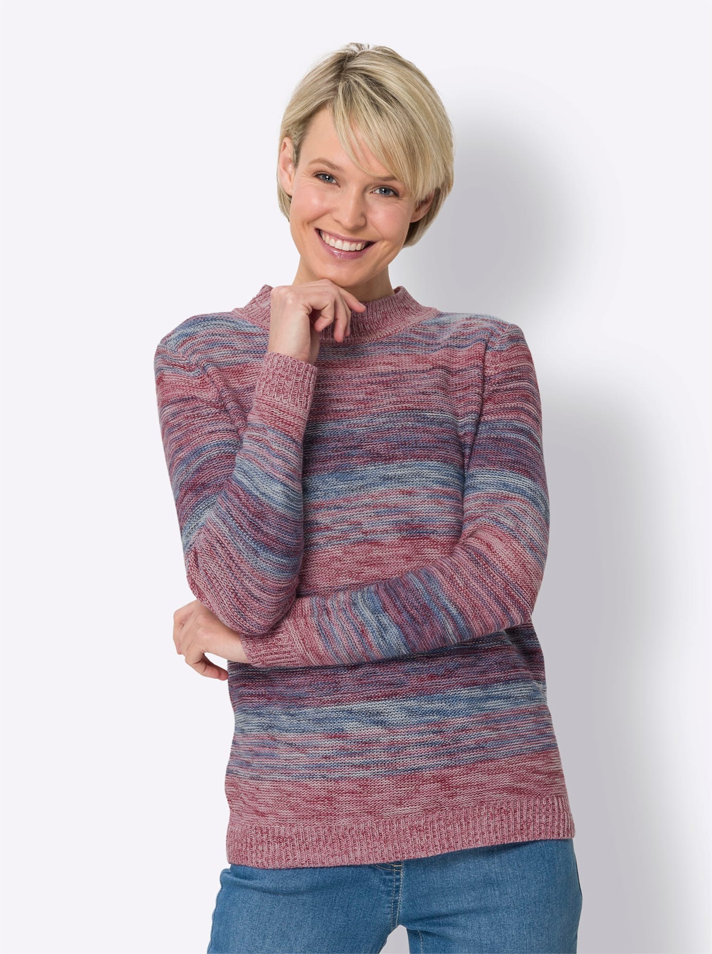 Classic Basics Strickpullover »Stehkragen-Pullover«