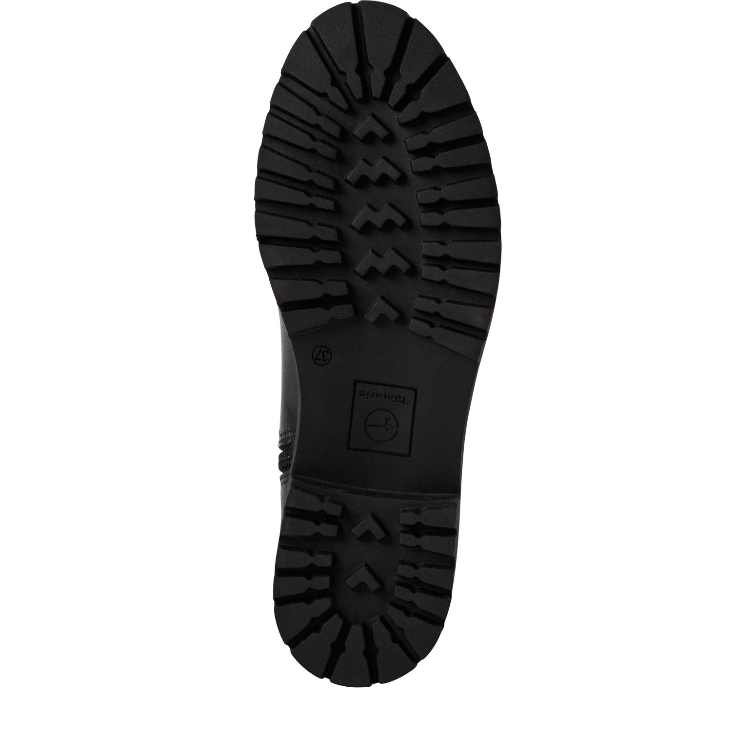 Tamaris Schnürstiefelette, Blockabsatz, Schnürboots, Businessschuh mit dezenten Ziernähten