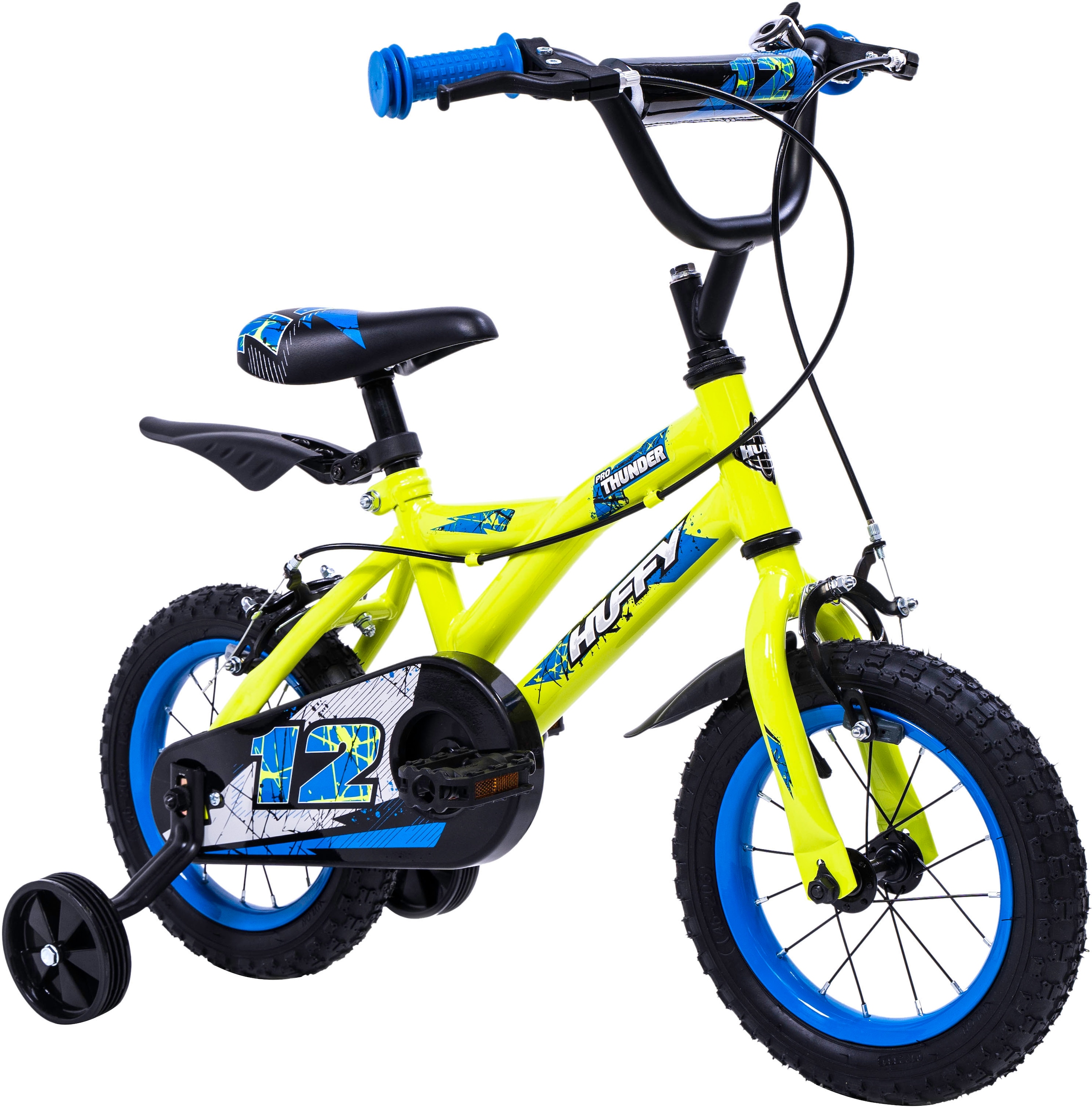 Kinderfahrrad »Huffy Pro Thunder 12-Zoll, Gelb«