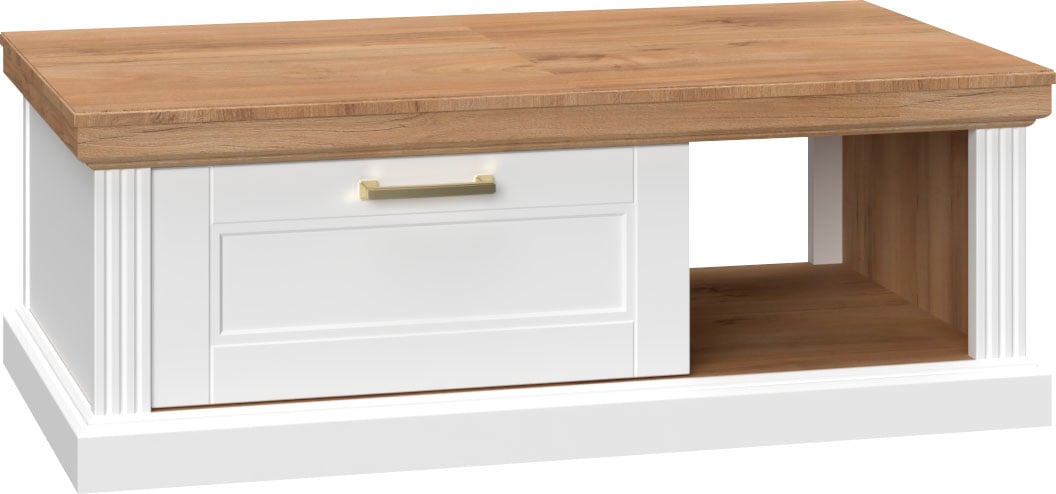 Home affaire Couchtisch "Tara", (H/B/T): 40/110/61cm), lackiert mit wasserb günstig online kaufen