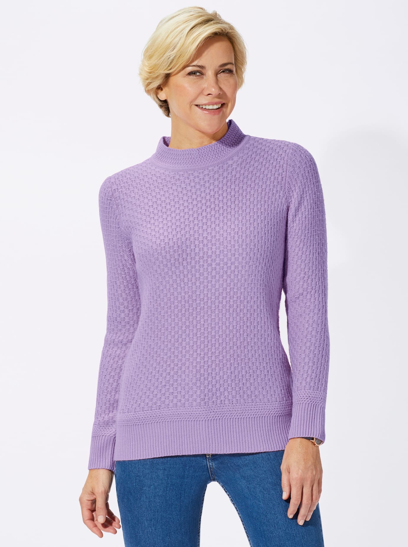 Classic Basics Stehkragenpullover »Pullover«