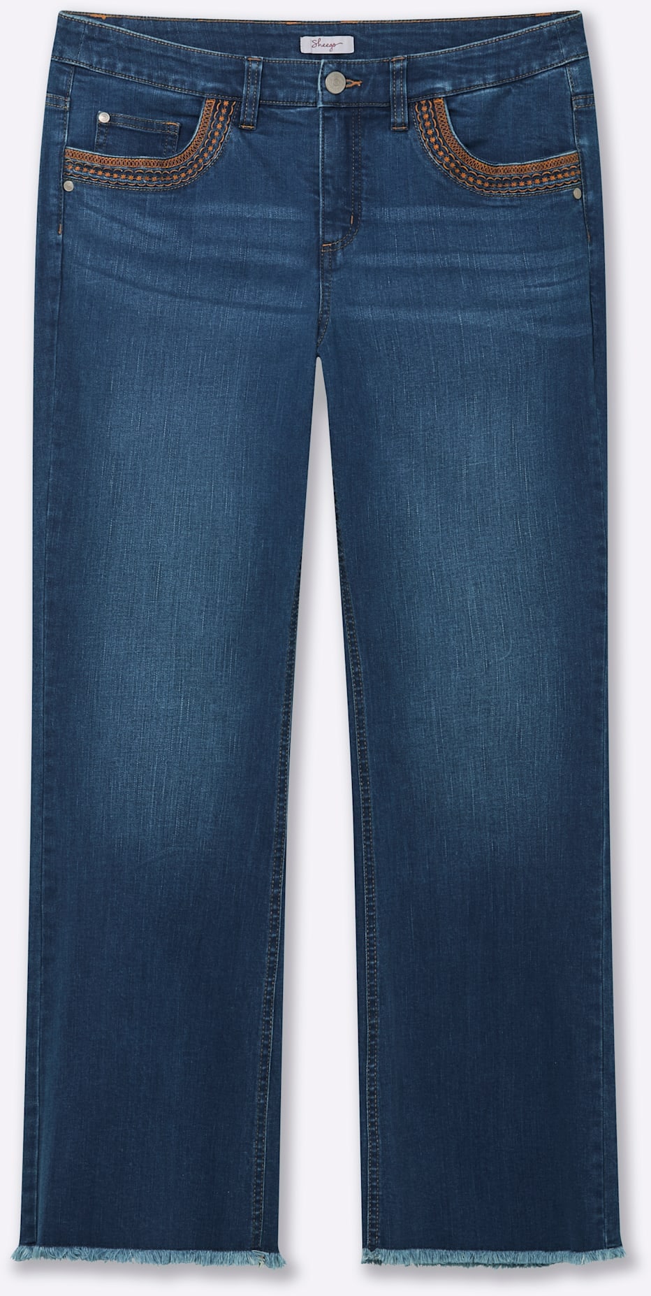 Sheego Bootcut-Jeans, (1 tlg.)