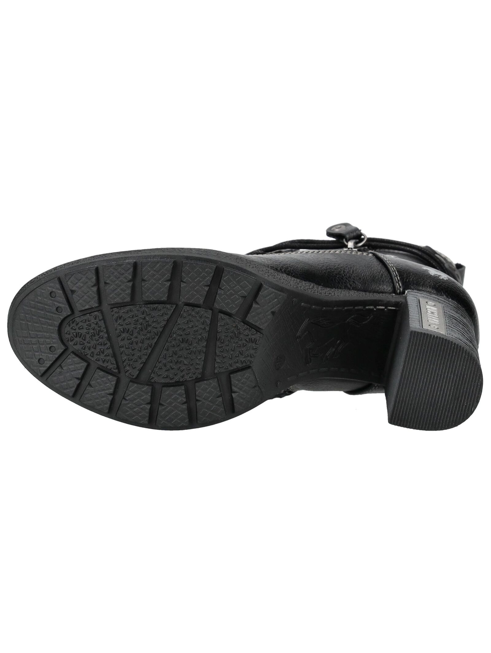 Mustang Shoes High-Heel-Stiefelette »Mustang Shoes Stiefelette Lederimitat/Textil«
