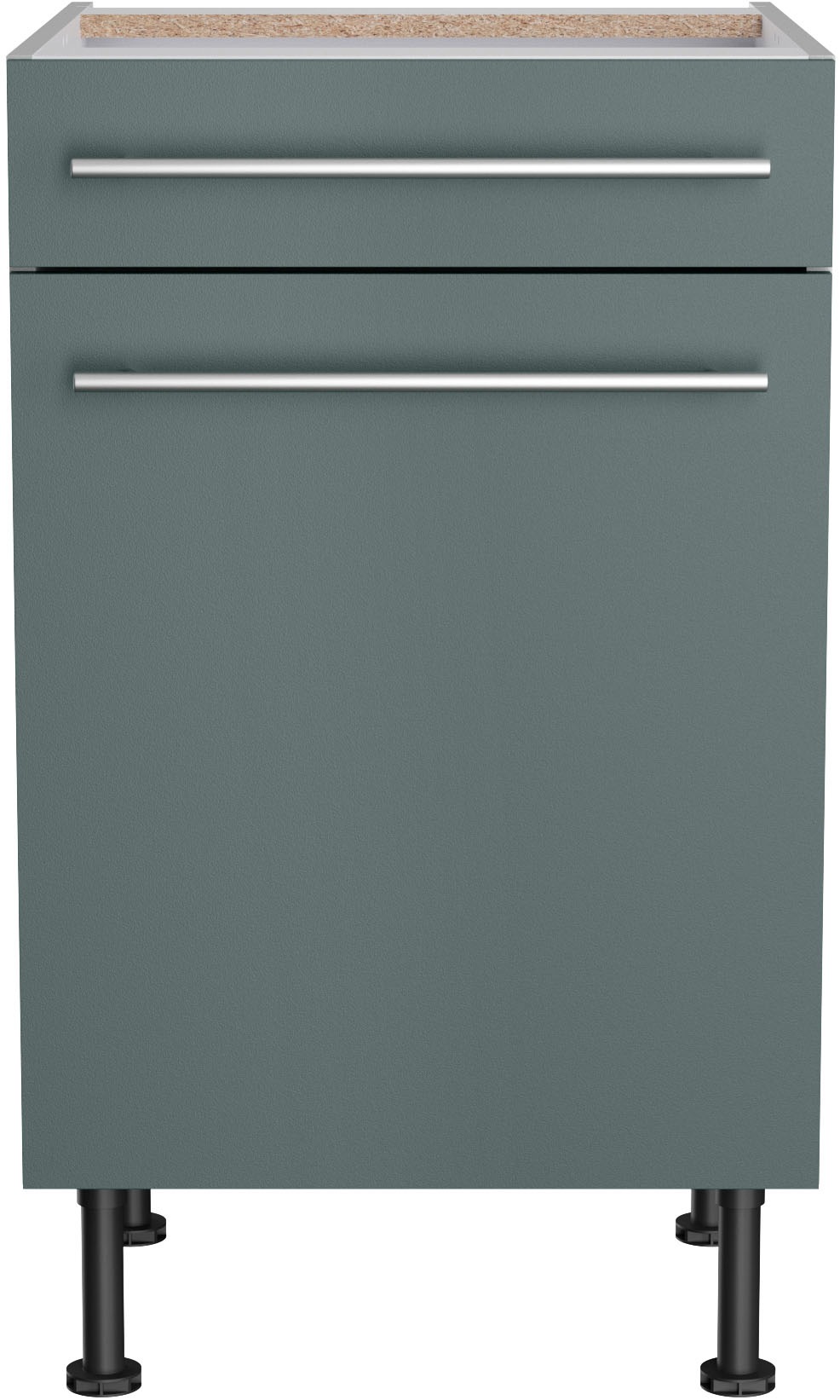 KOCHSTATION Unterschrank "KS-Bern2", Breite 50 cm, 1 Tür, 1 Schubkasten, 1 günstig online kaufen